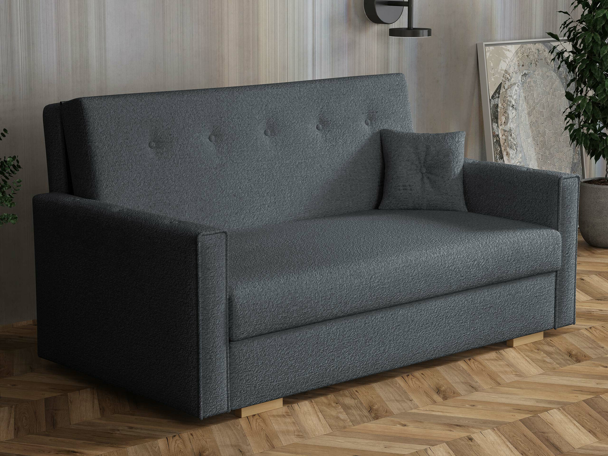 Sofa bed Caelrin III (Coral 80)