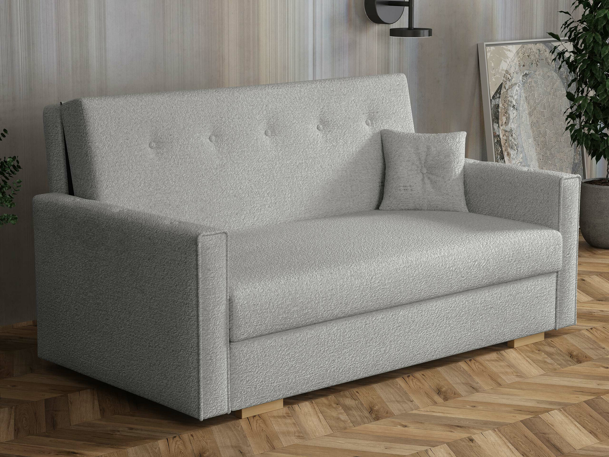 Sofa bed Columbus 234 (Coral 75)