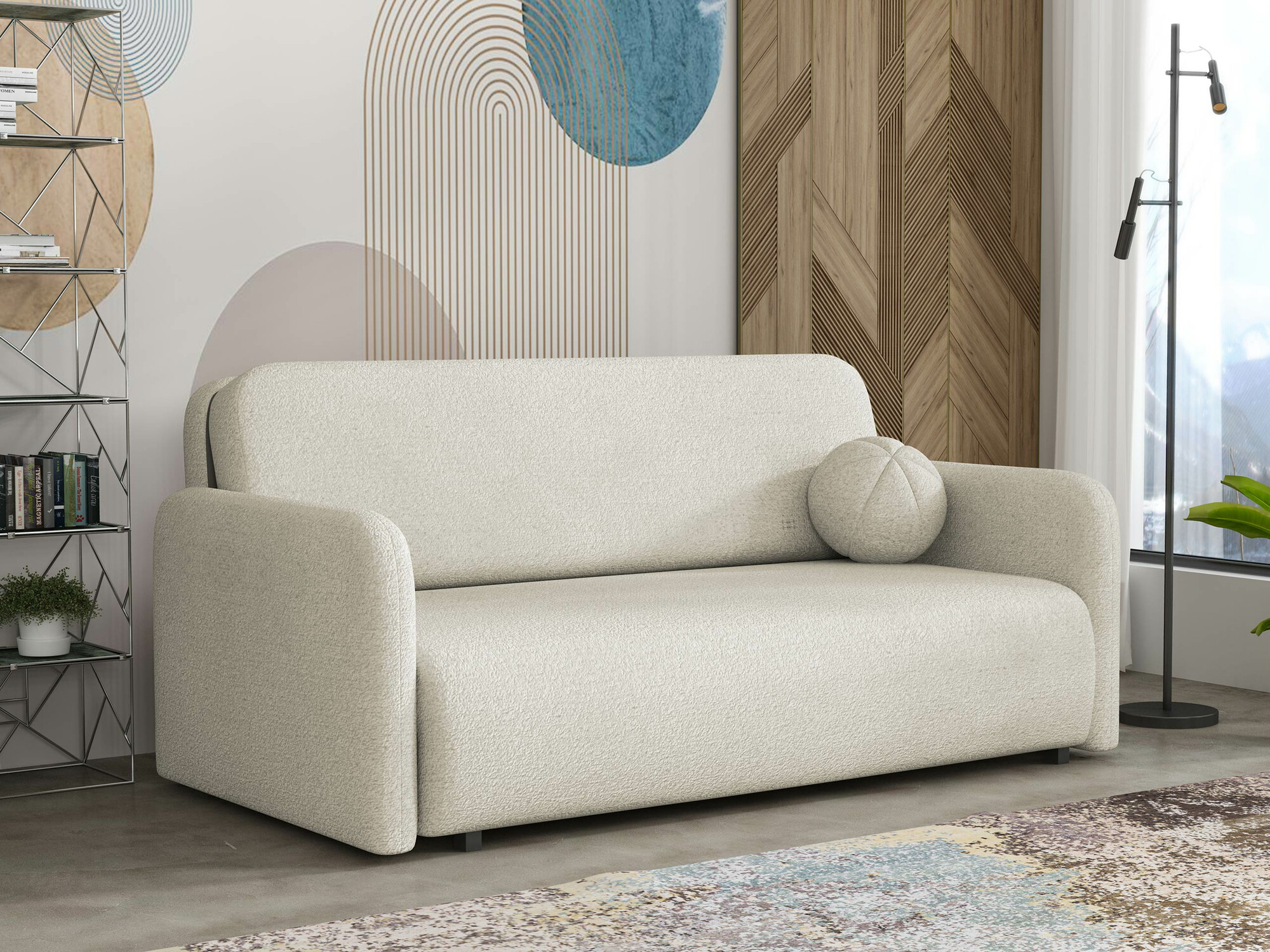 Sofa bed Poetal IV (Coral 65)