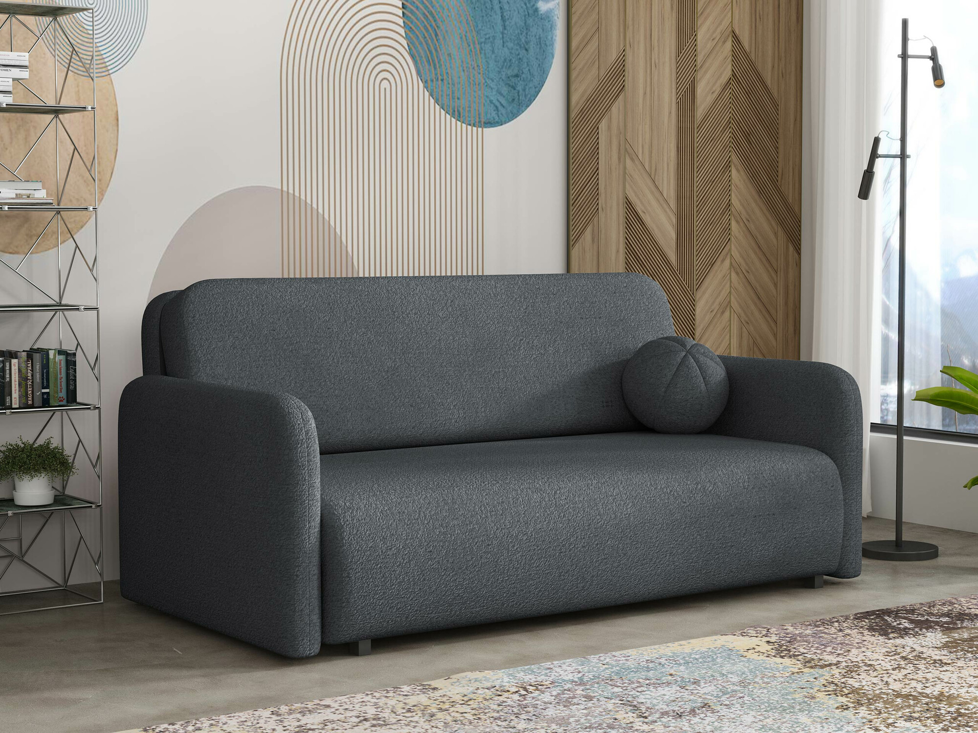 Sofa bed Poetal IV (Coral 80)