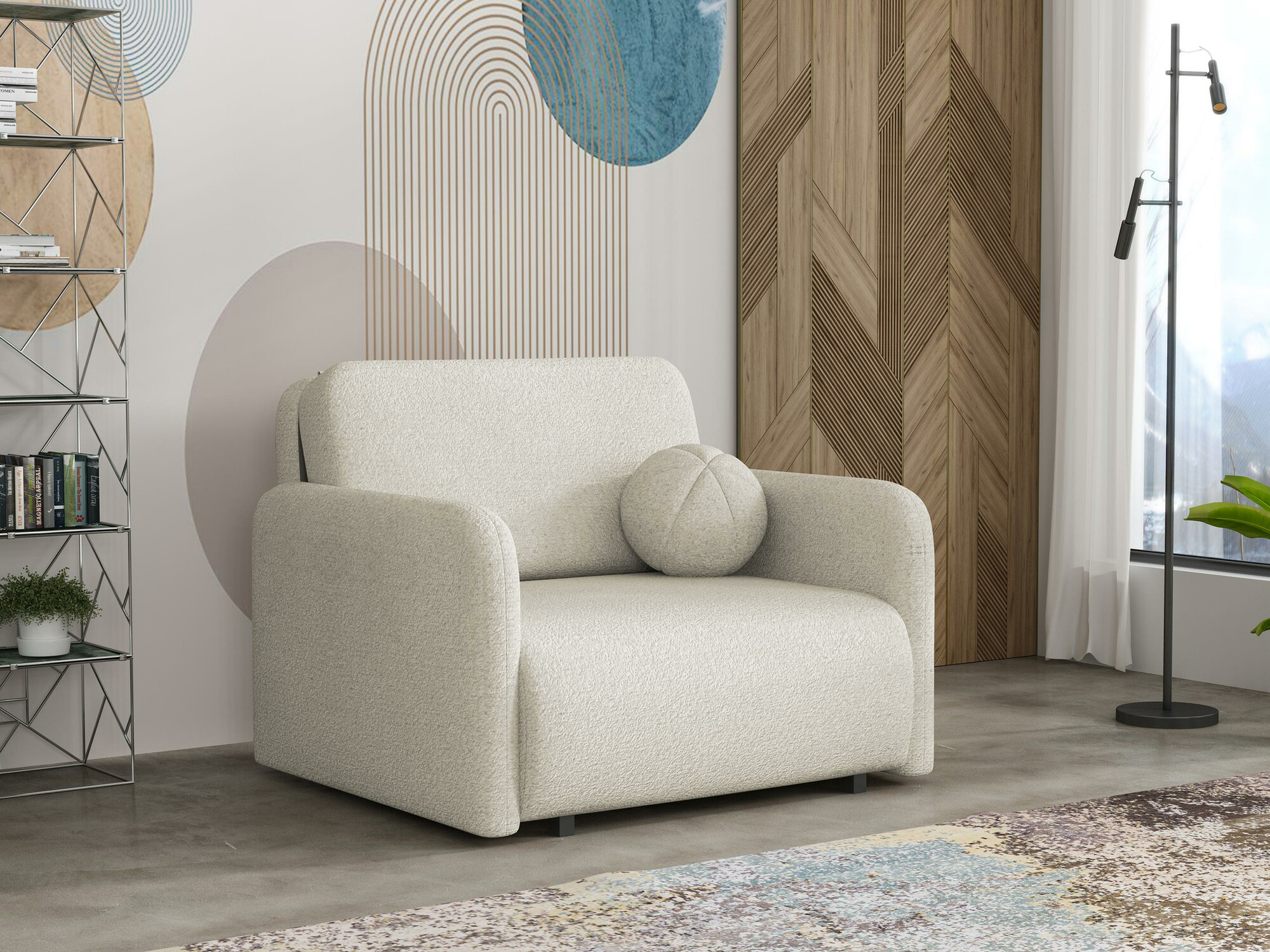Armchair Columbus 240 (Coral 65)