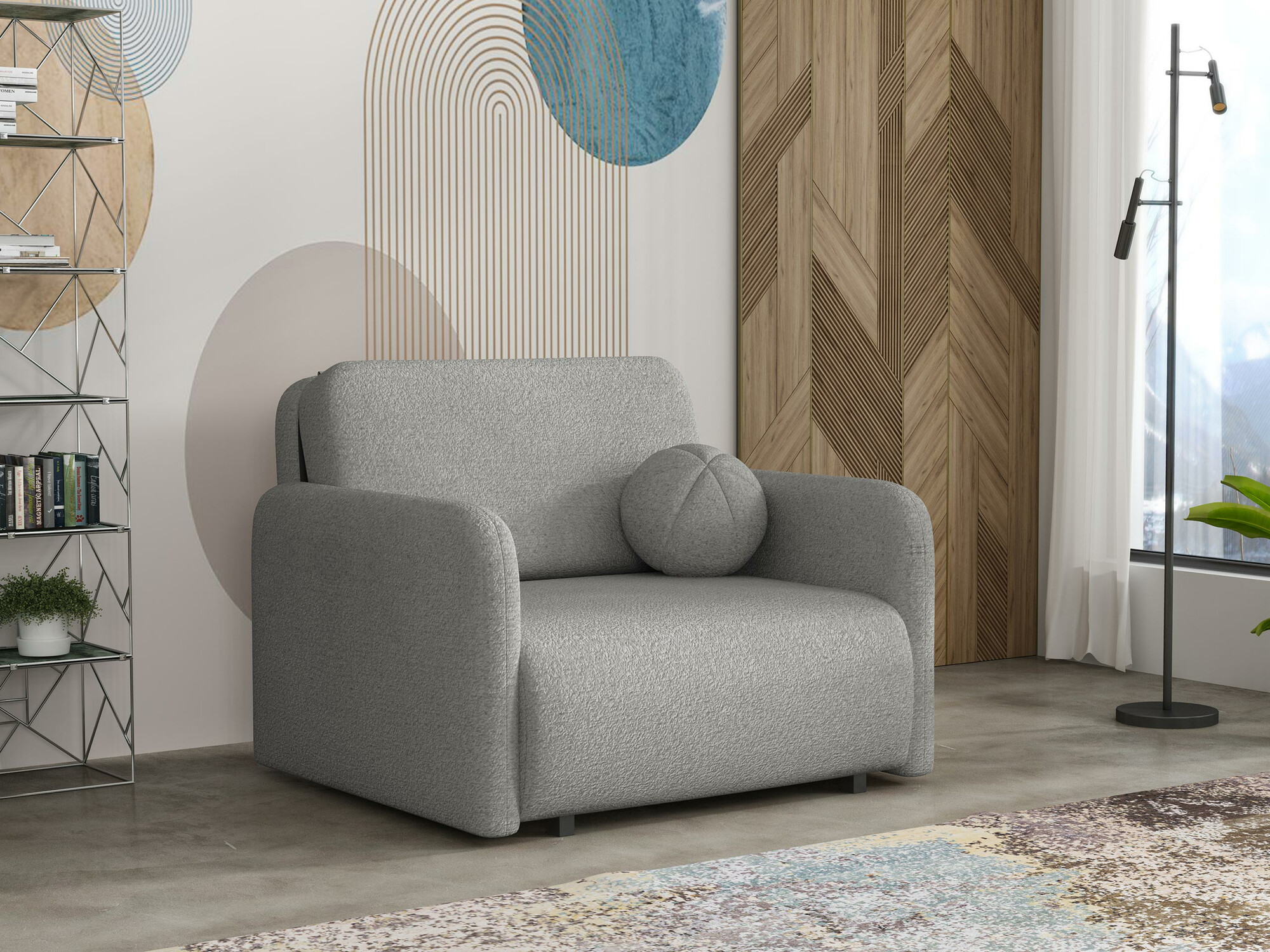 Armchair Columbus 240 (Coral 75)
