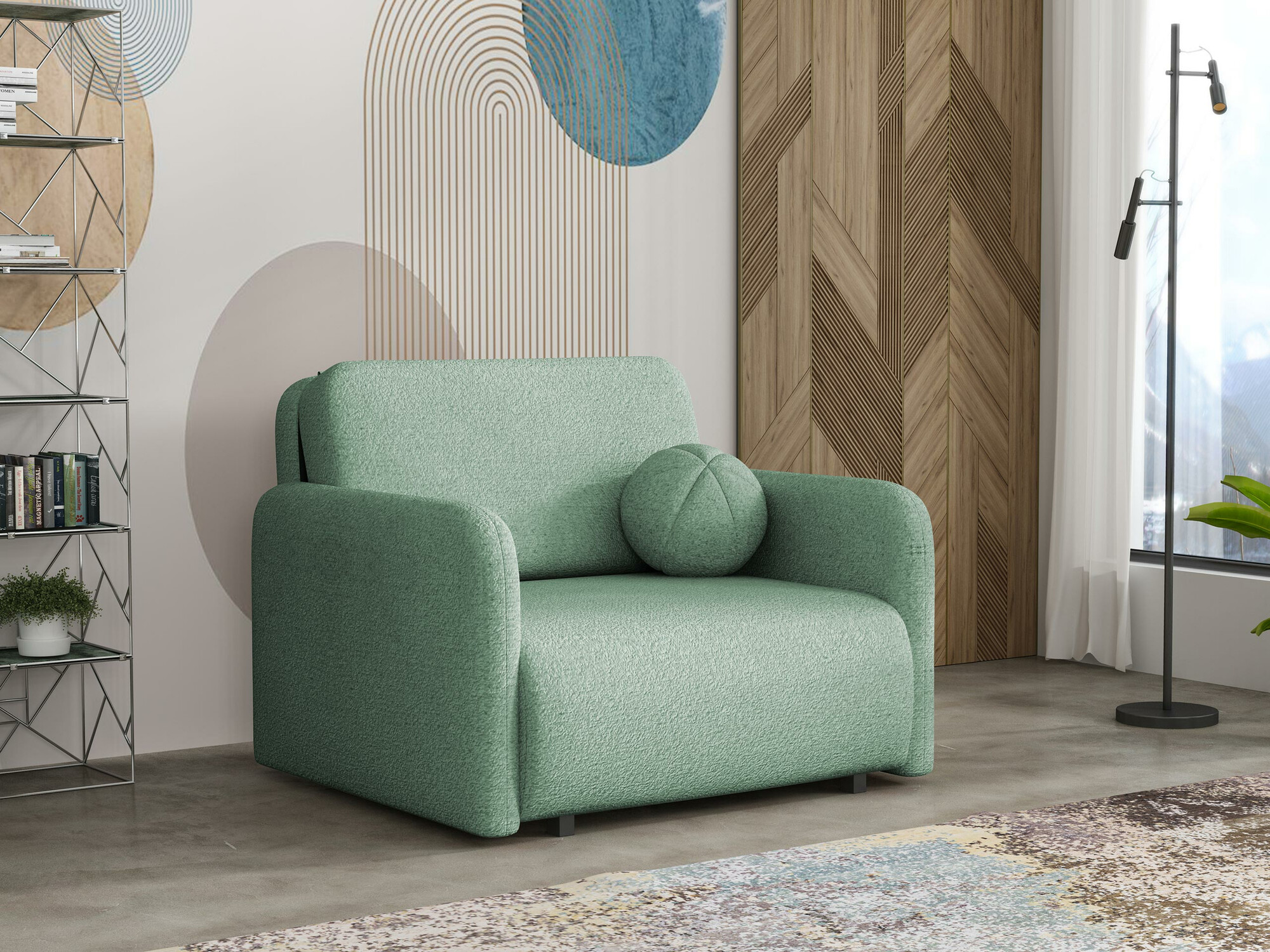 Armchair Poetal I (Coral 55)