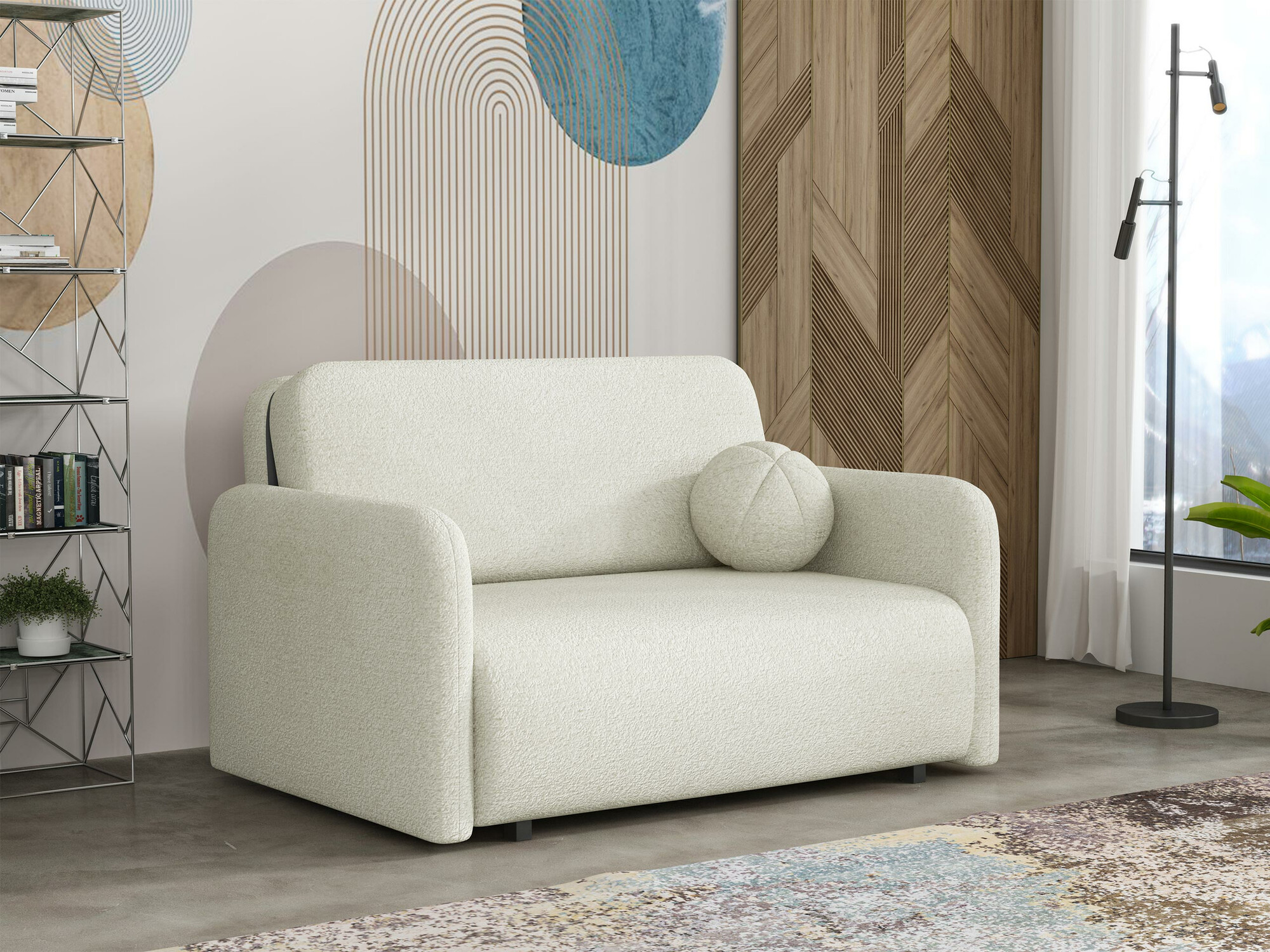 Sofa bed Poetal II (Coral 15)