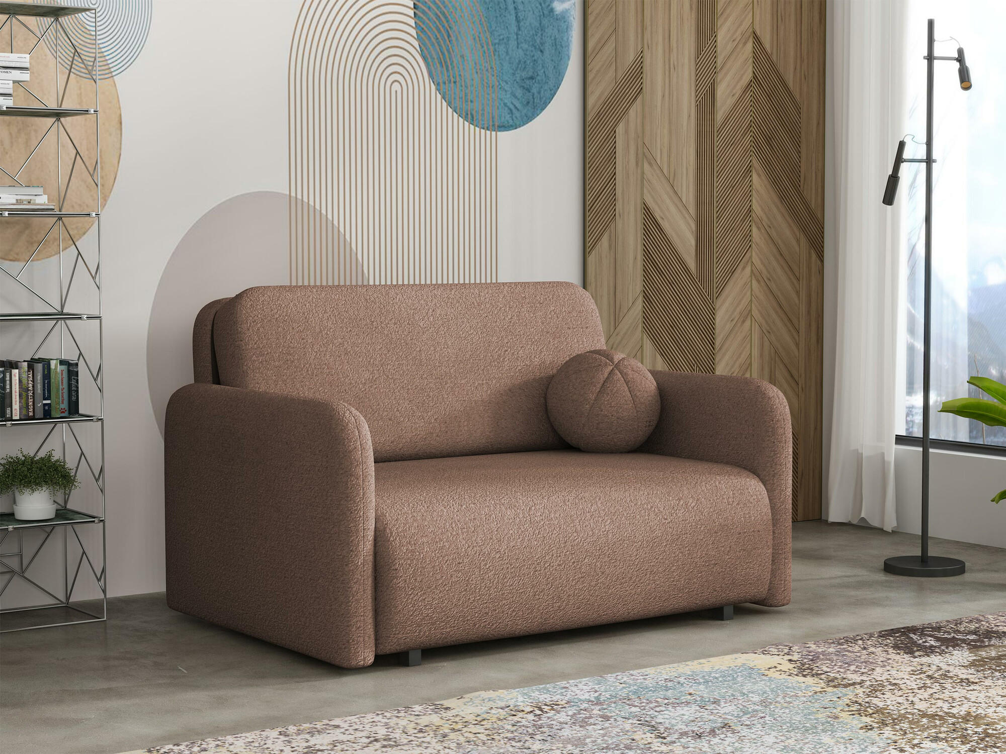 Sofa bed Poetal II (Coral 45)