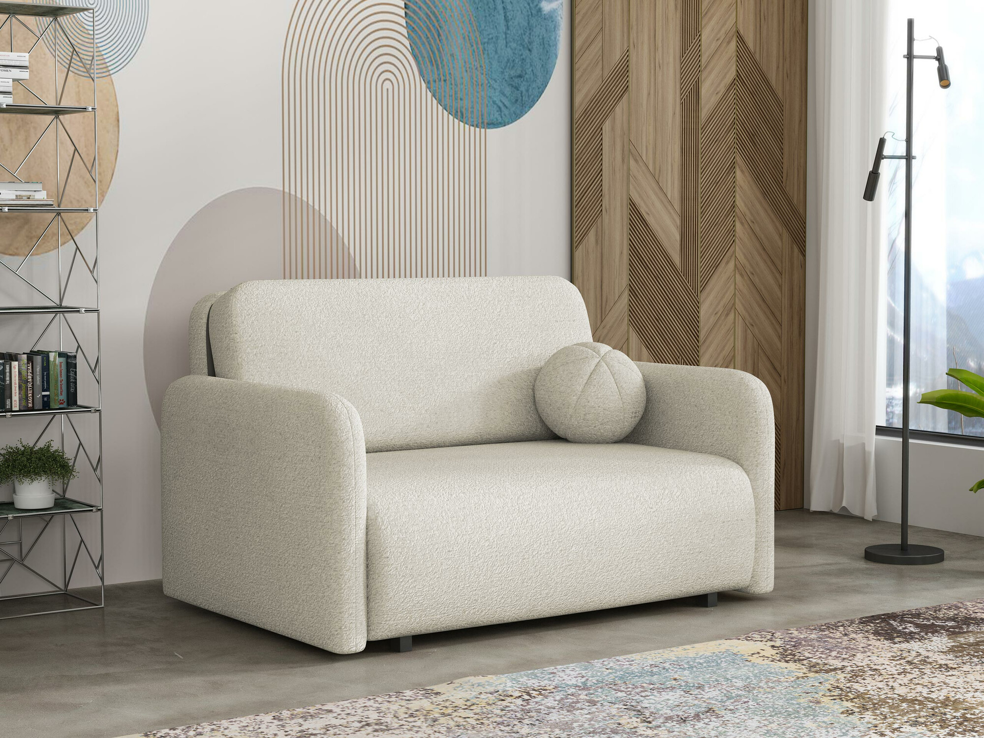 Sofa bed Poetal II (Coral 65)