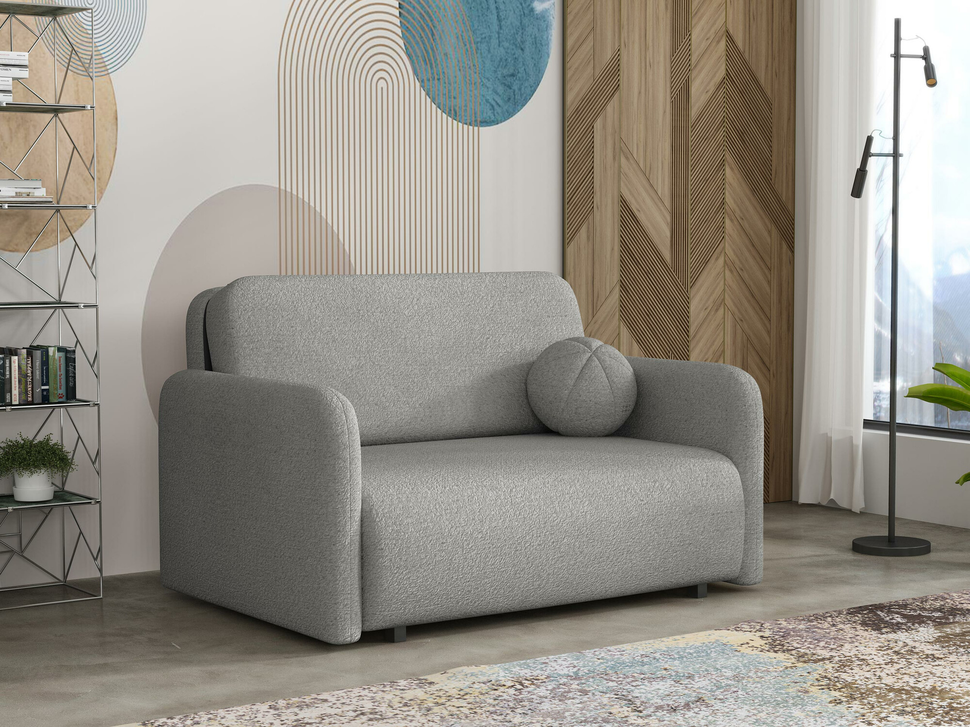 Sofa bed Poetal II (Coral 75)