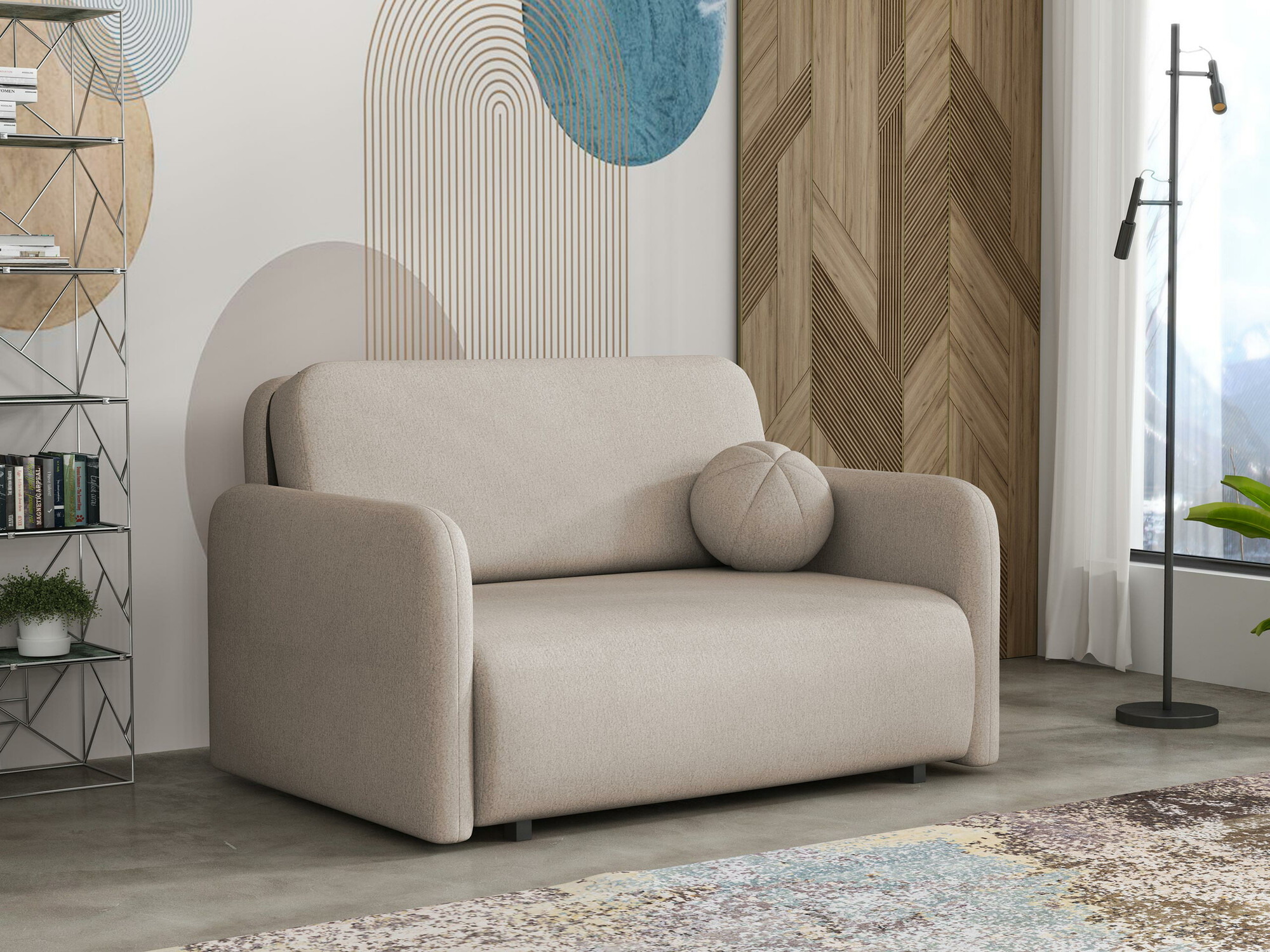 Sofa bed Poetal II (Velo 623)