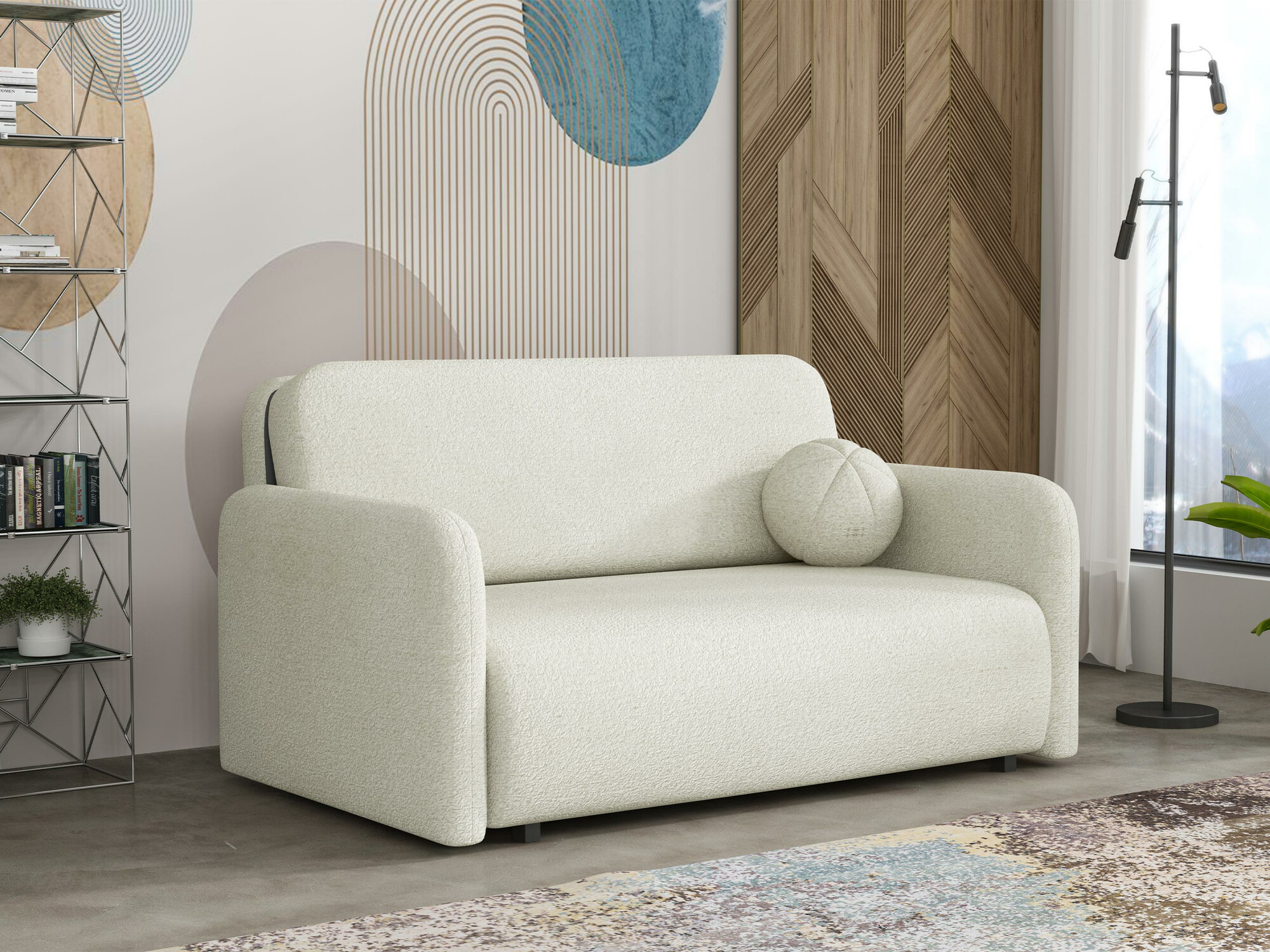 Sofa bed Poetal III (Coral 15)