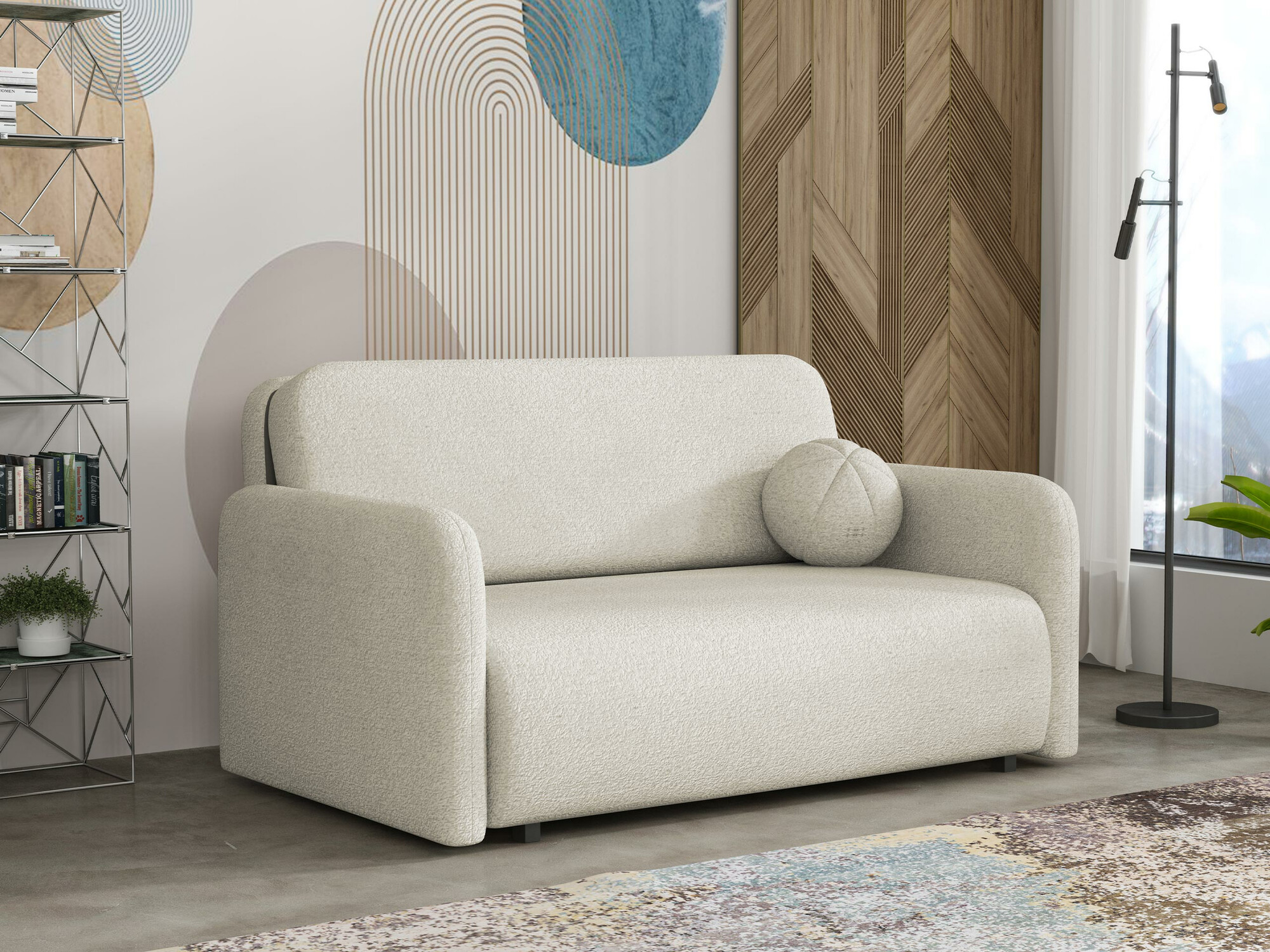 Sofa bed Poetal III (Coral 65)