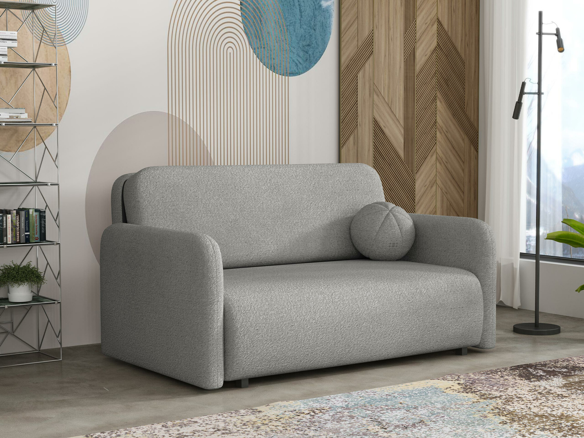 Sofa bed Poetal III (Coral 75)