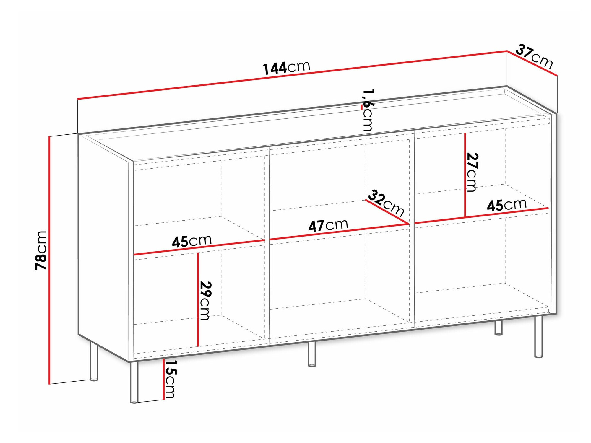 Sideboard Comfivo Belviro