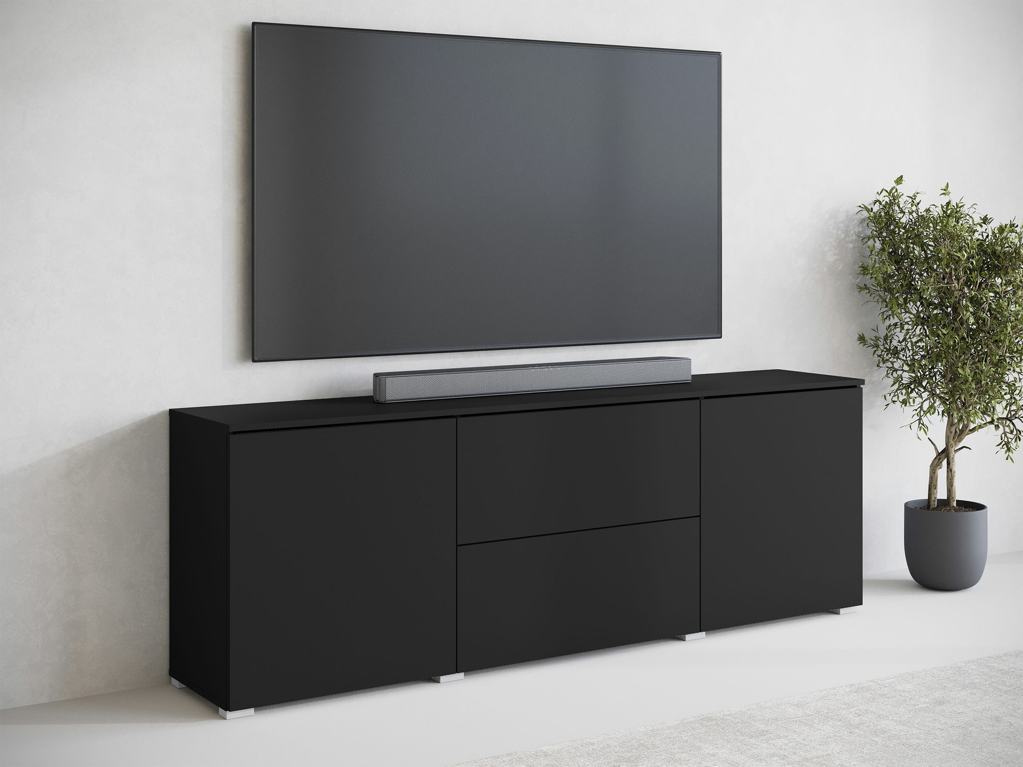 TV stand Mirfivo 104 (Graphite)