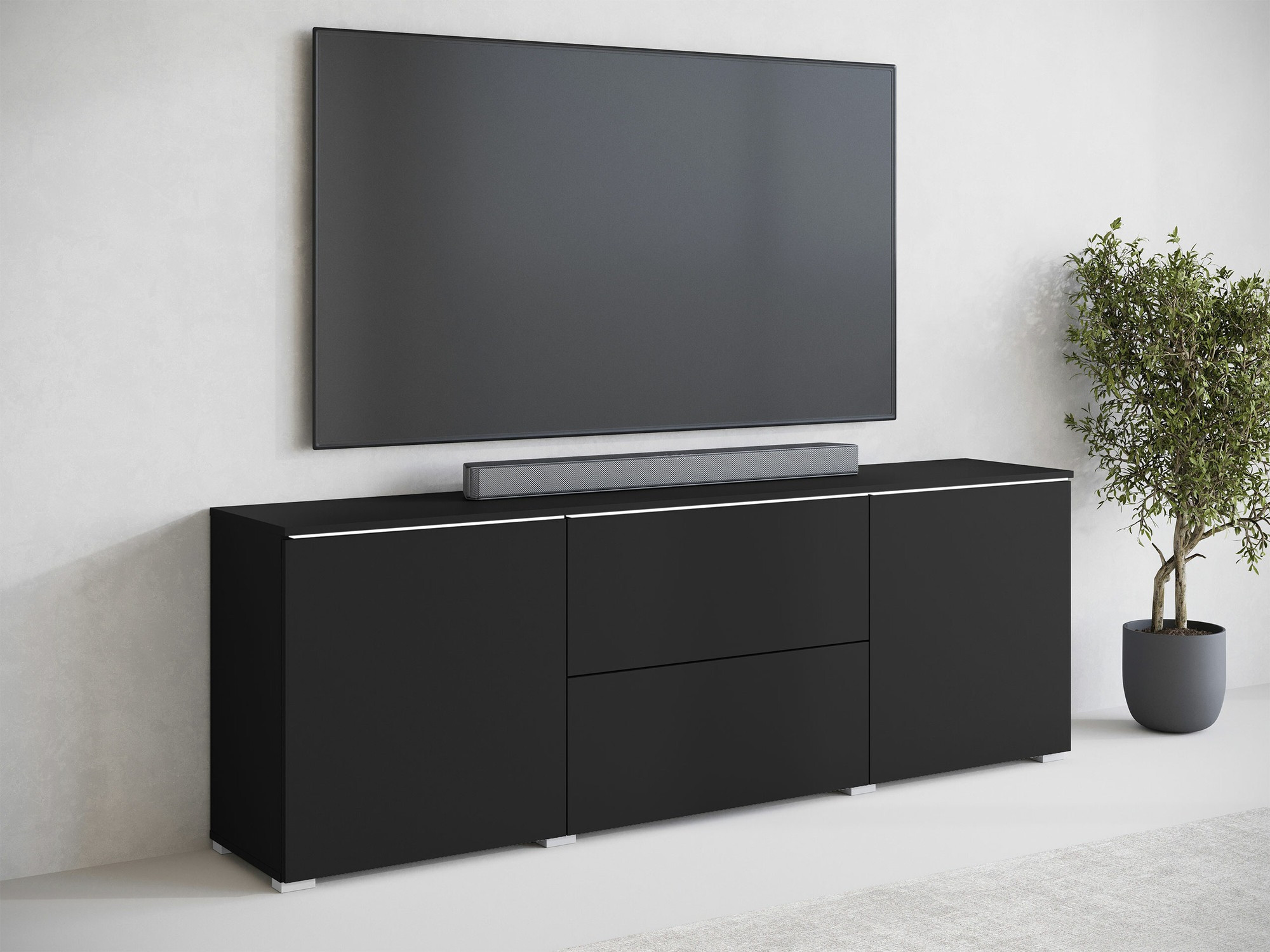 TV stand Mirfivo 104 (Graphite)