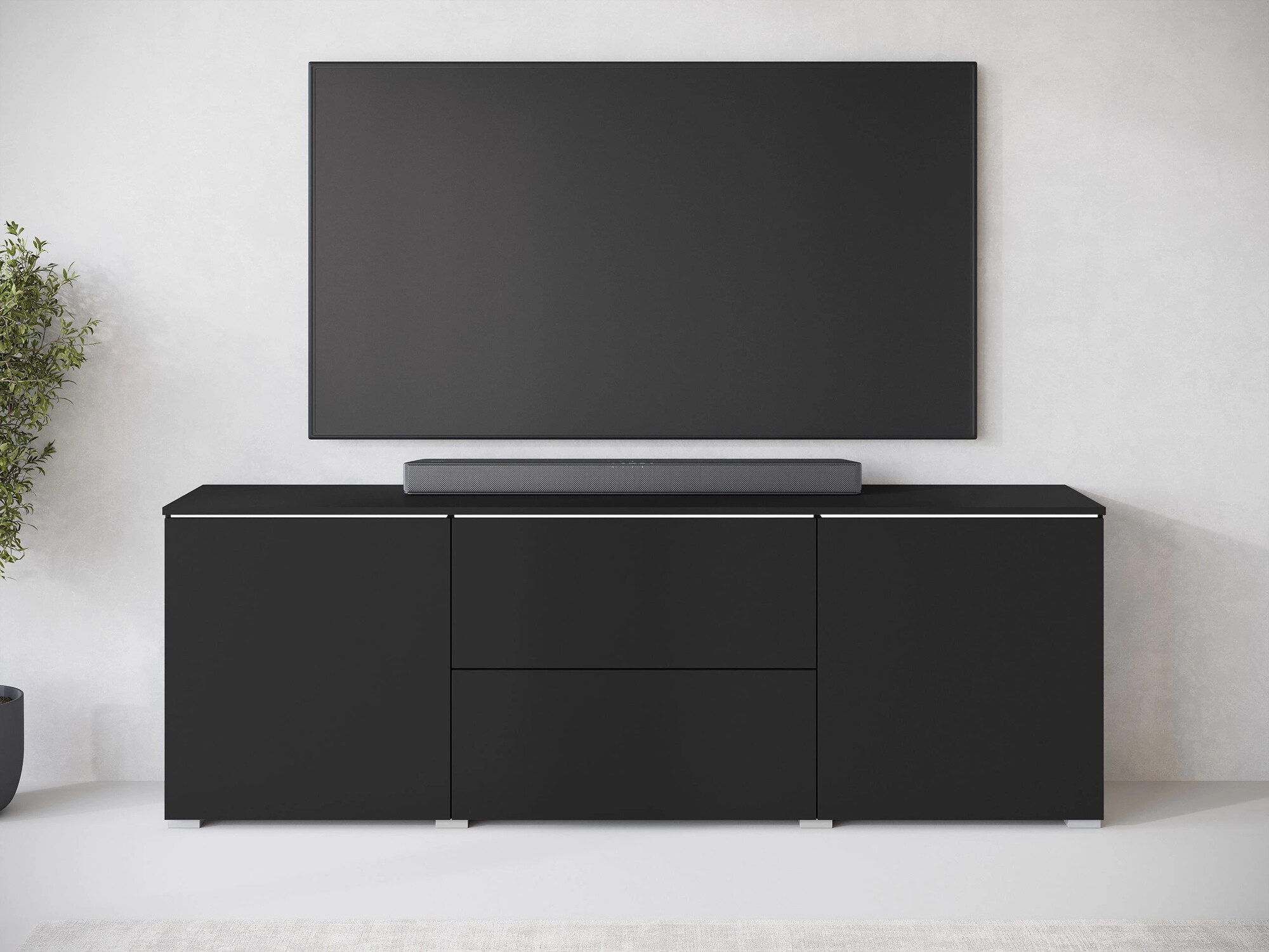 TV stand Mirfivo 104 (Graphite)