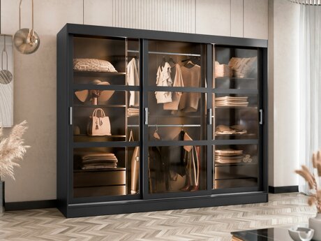 Wardrobe Comfivo 428 (Black)