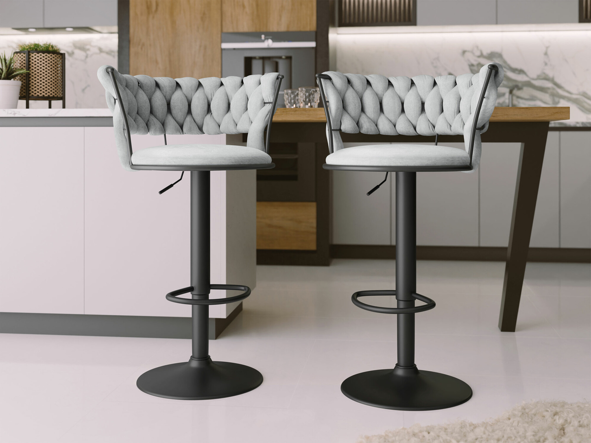 Bar stool Comfivo 441 (Black + Grey)