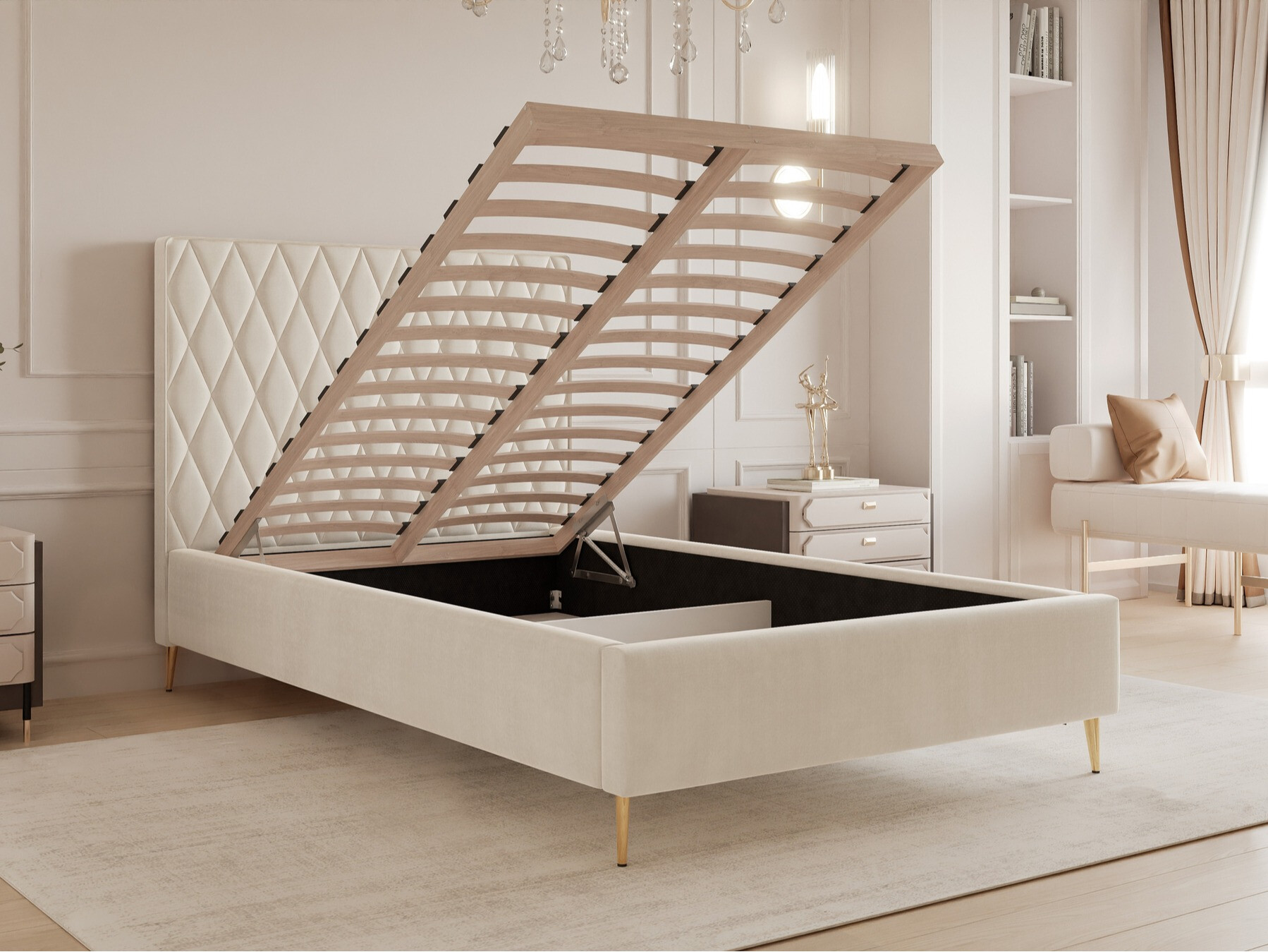 Bed Martinez 108 (Magic Velvet 2219)