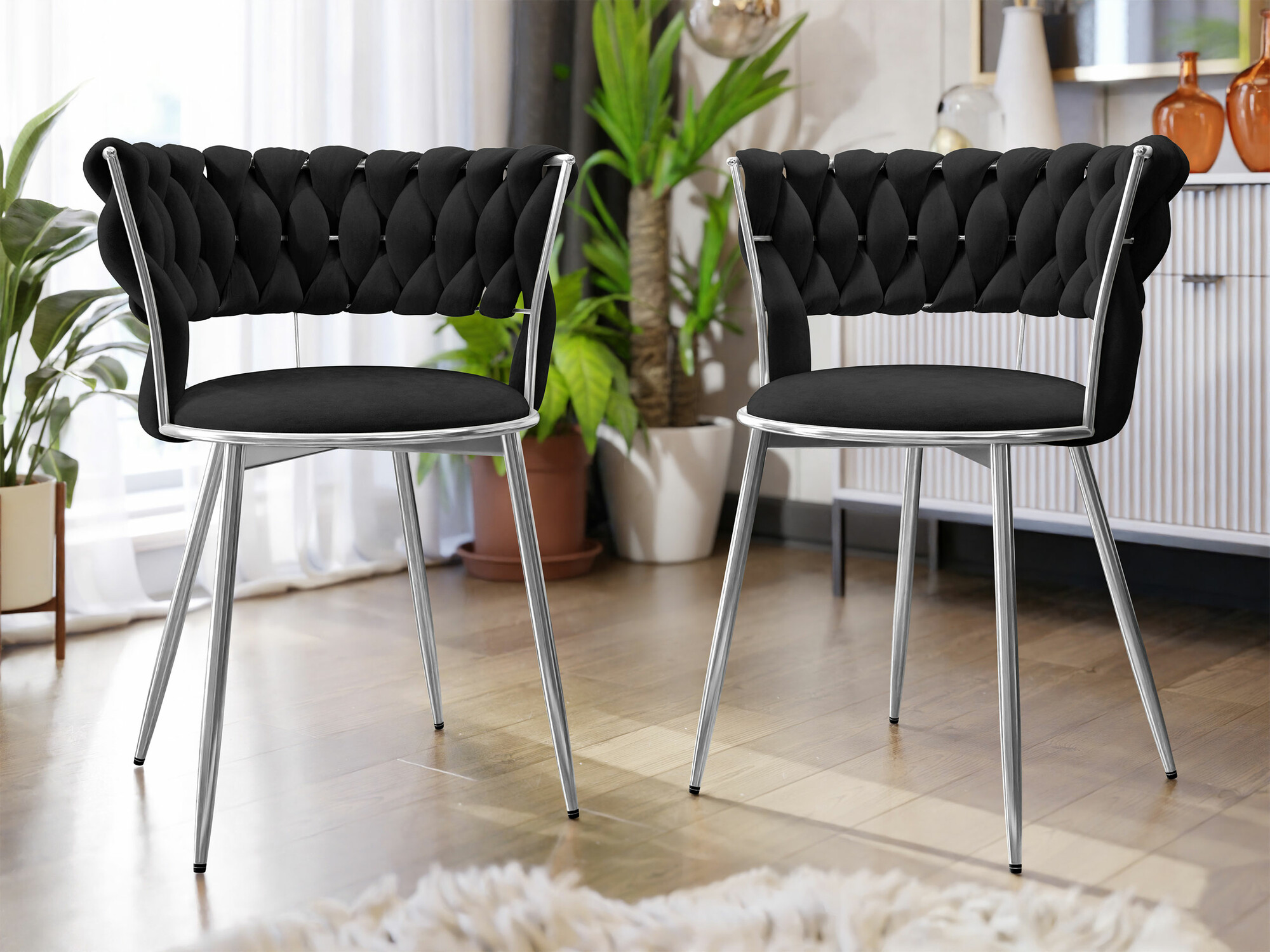 Chair Comfivo Hilaritas X (Silver + Black)