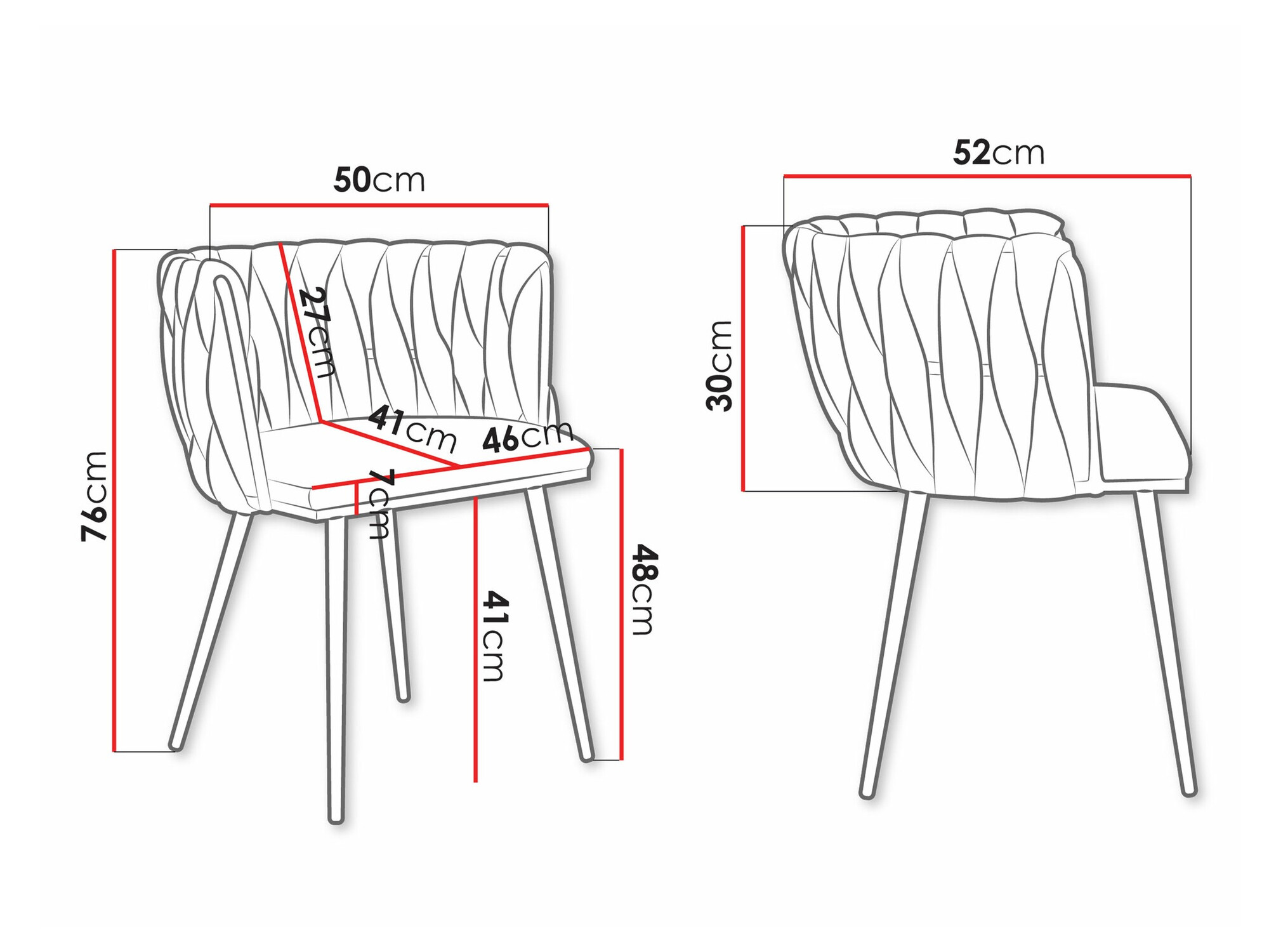 Chair Comfivo Hilaritas XI (Black)