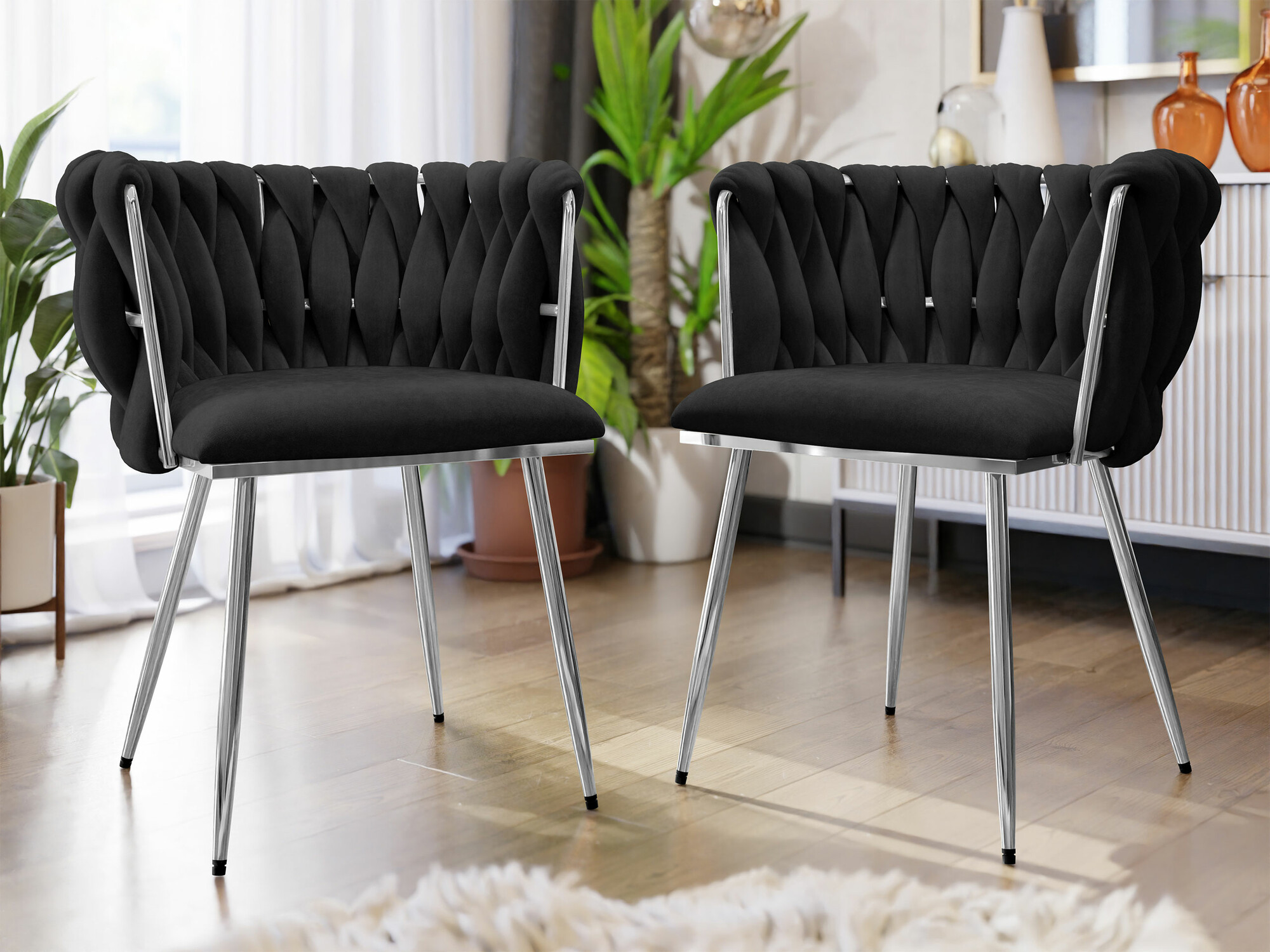 Chair Comfivo Hilaritas XI (Silver + Black)
