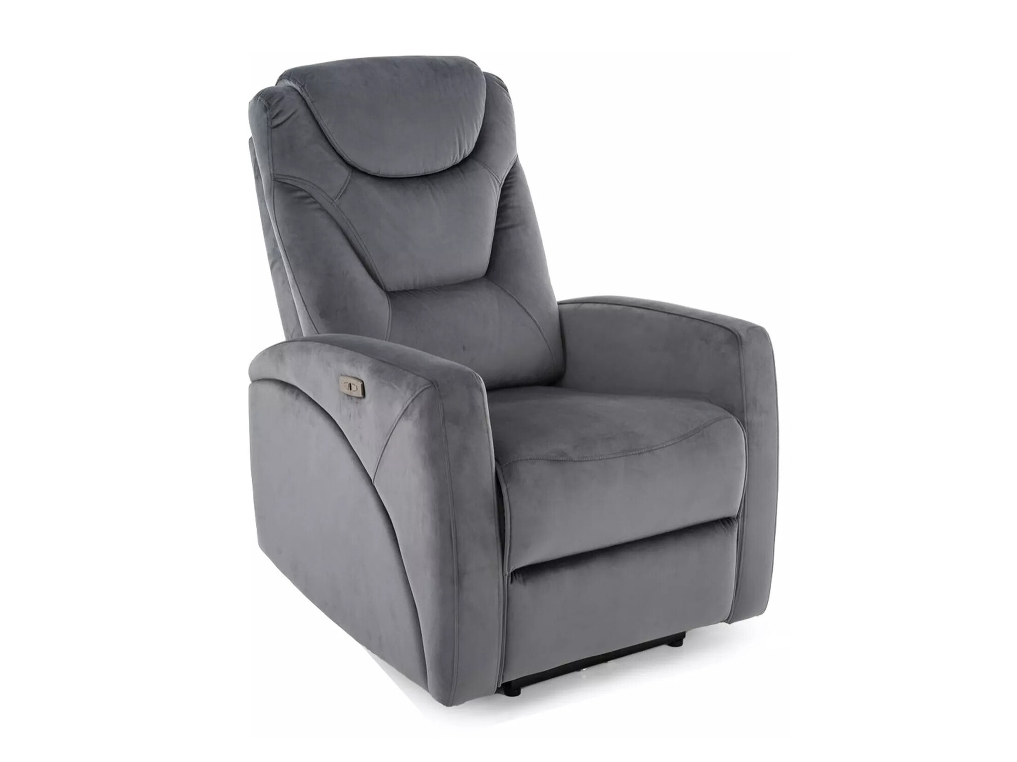 Recliner armchair Detroit 167 (Dark grey)