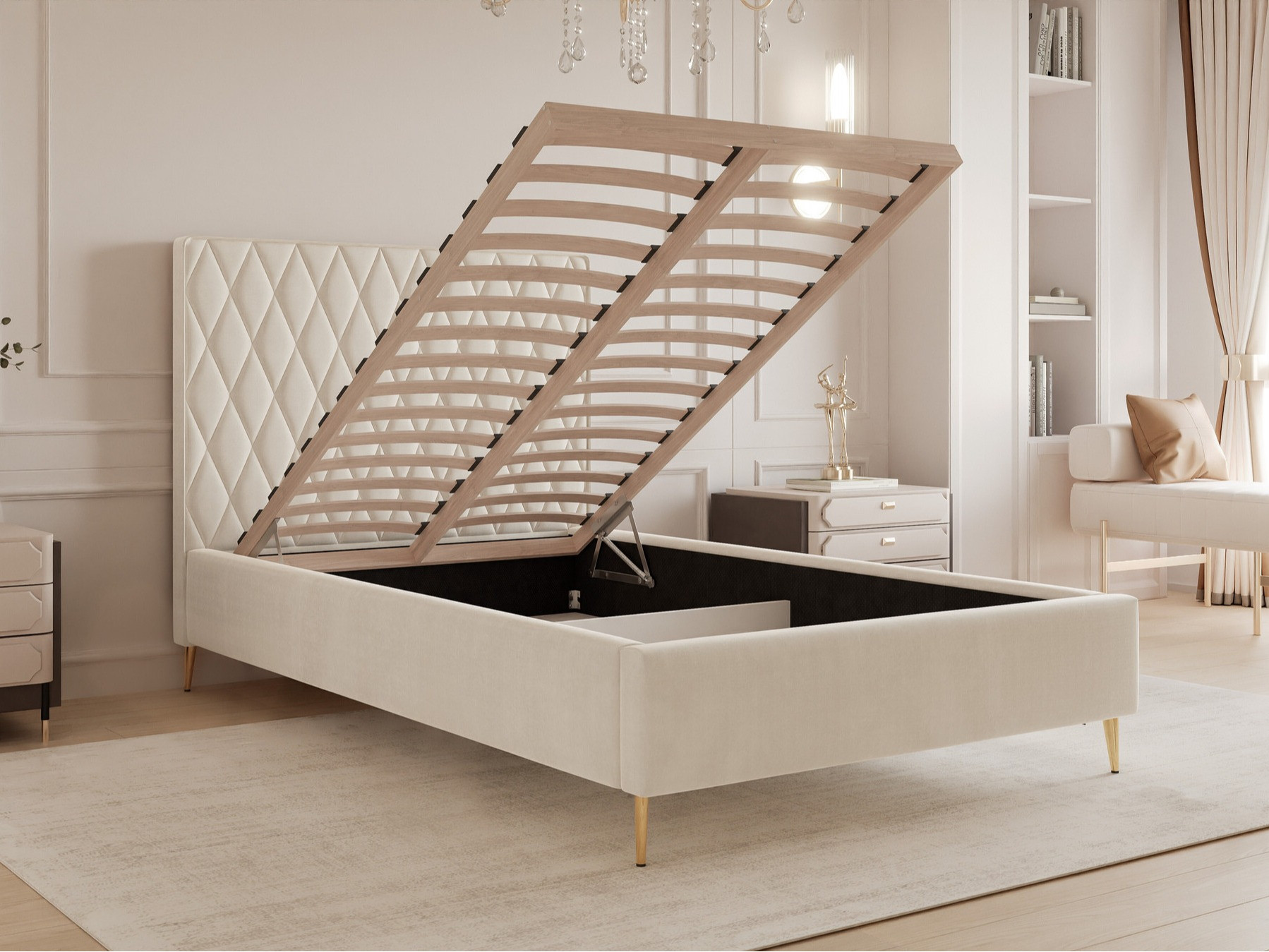 Bed Martinez 108 (Magic Velvet 2216)