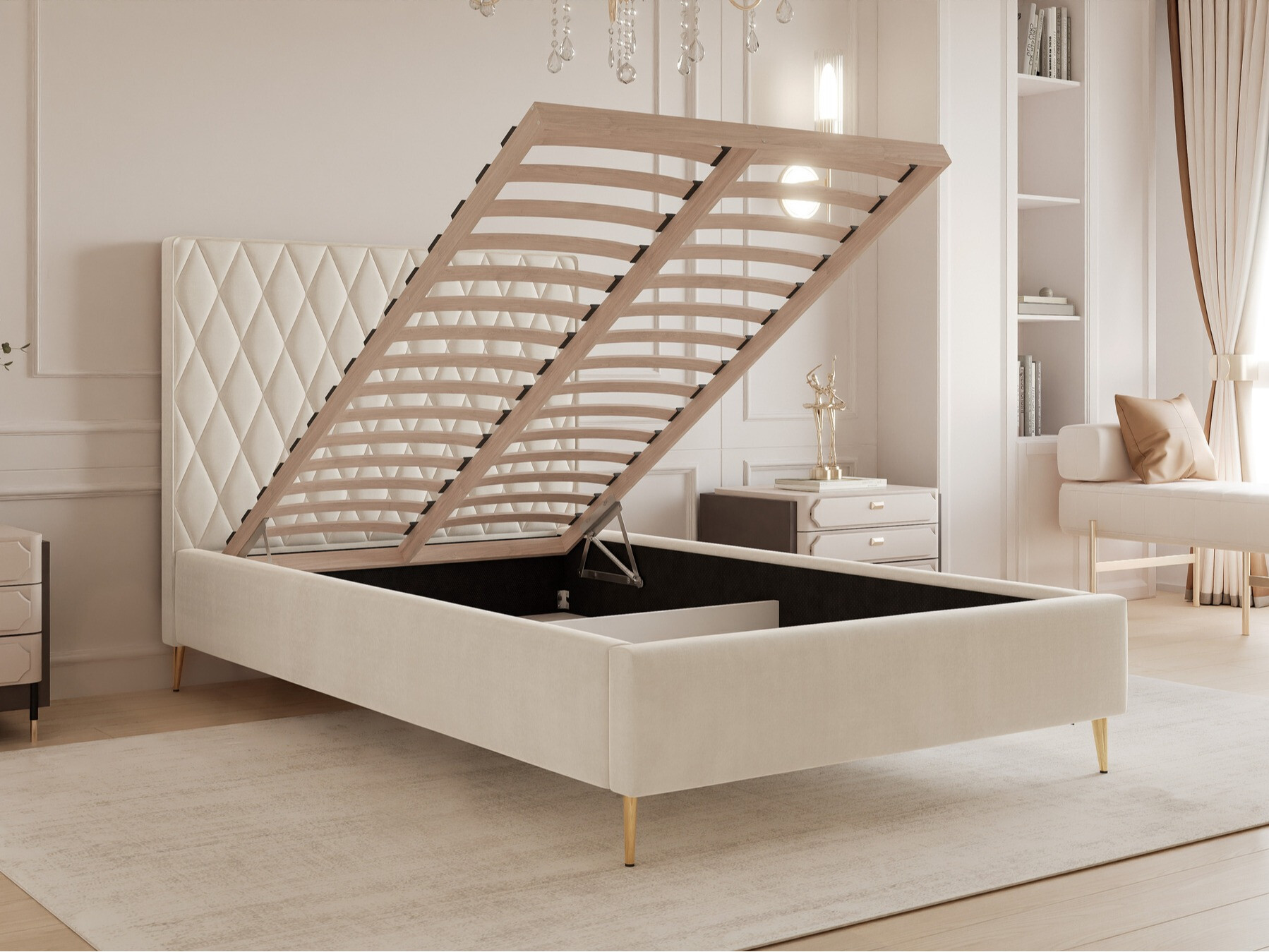 Bed Martinez 108 (Magic Velvet 2216)