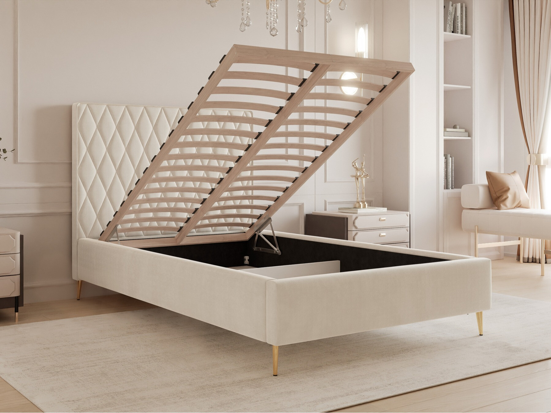 Bed Martinez 108 (Magic Velvet 2240)