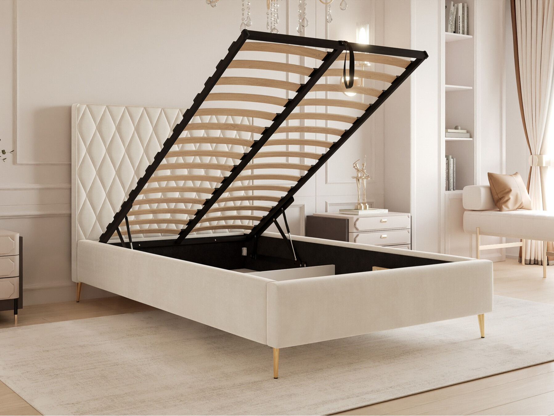 Bed Martinez 108 (Magic Velvet 2240)