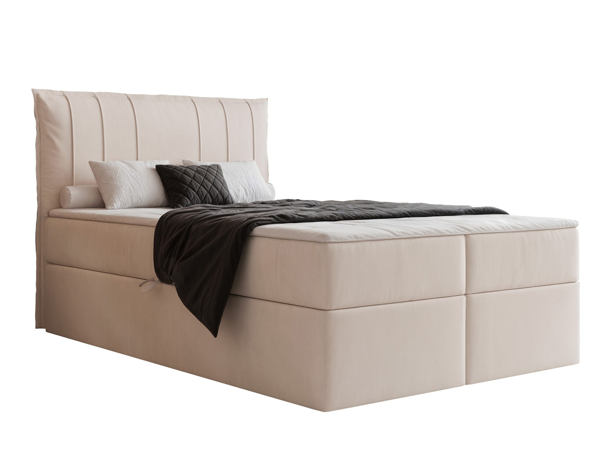 Continental bed Martinez 107 (Magic Velvet 2256)