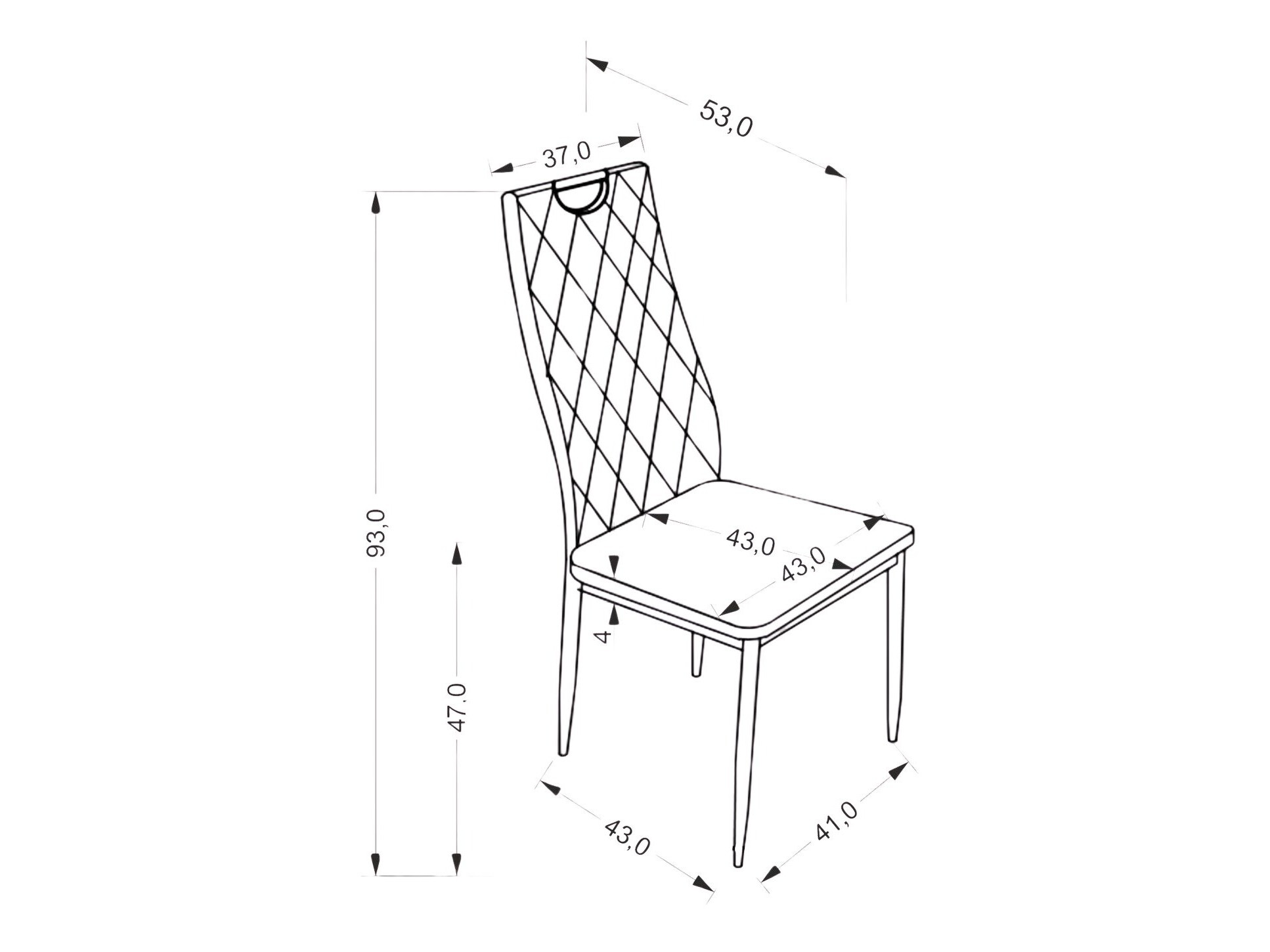 Chair Houston 1921 (Black)