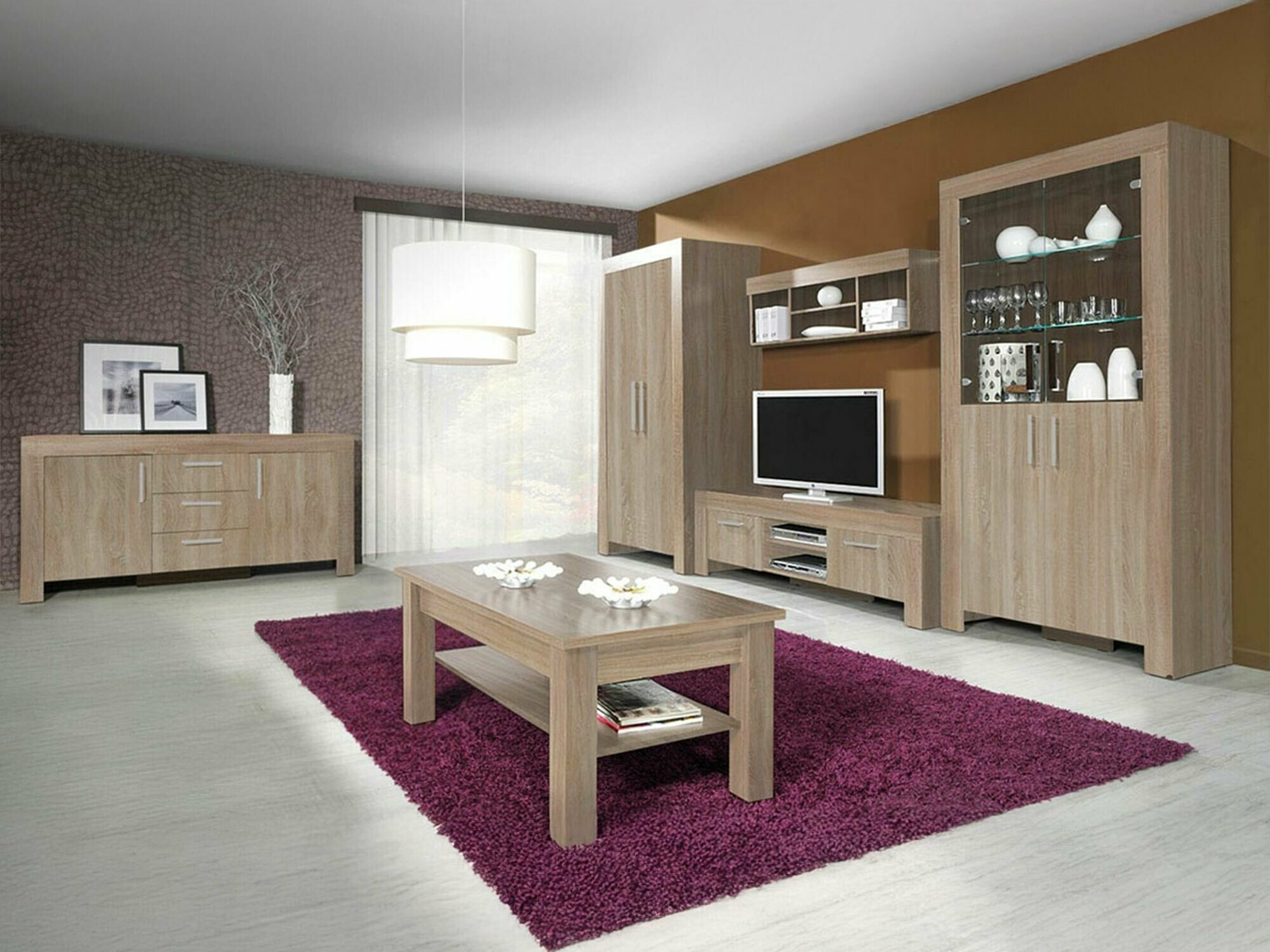 Living room set Melfeli 126 (Sonoma oak)