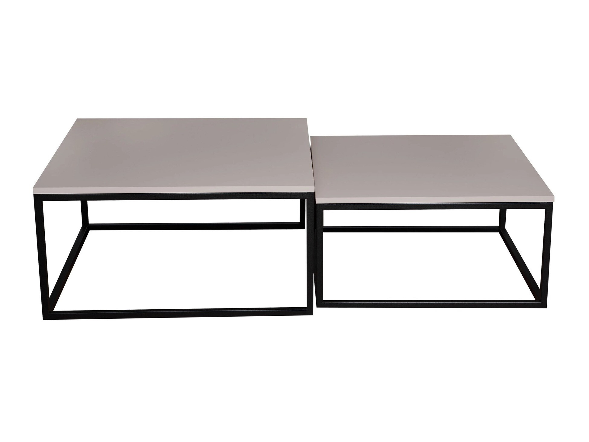 Coffee table set Oswego 101 (Cashmere + Black)