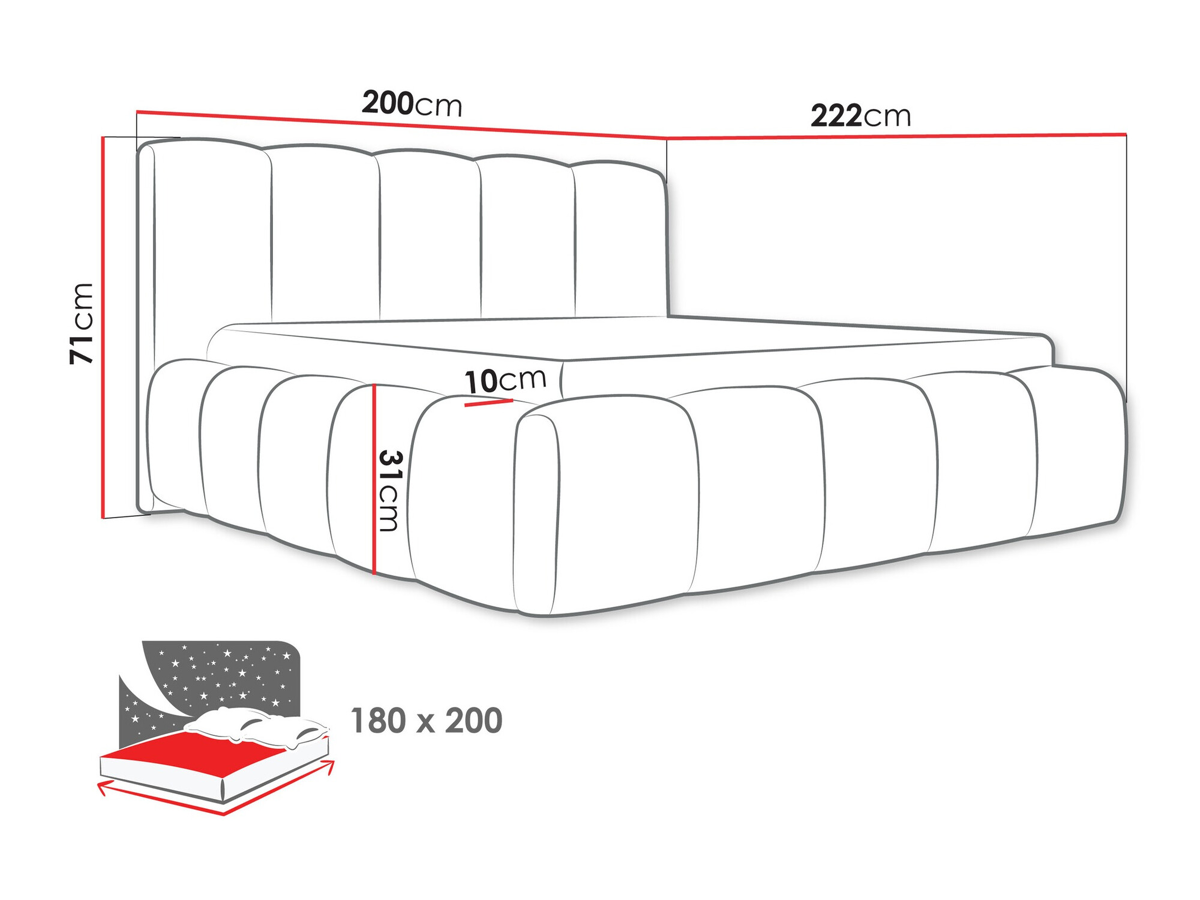 Bed TrendyNest 113 (Abriamo 08)