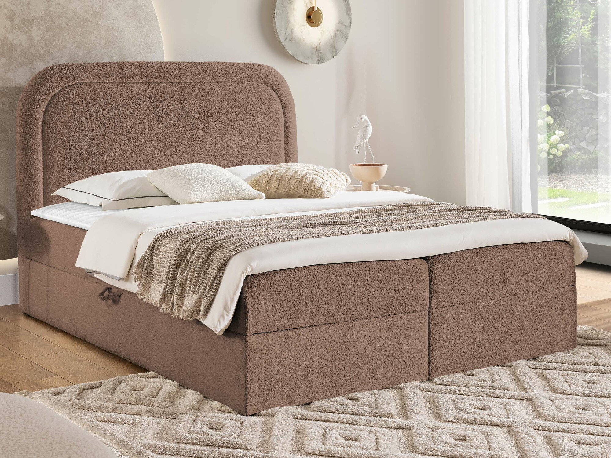 Continental bed Color (Coral 45)
