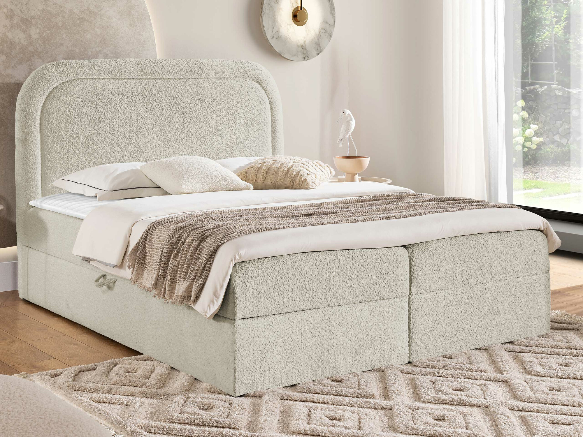 Continental bed Color (Coral 65)