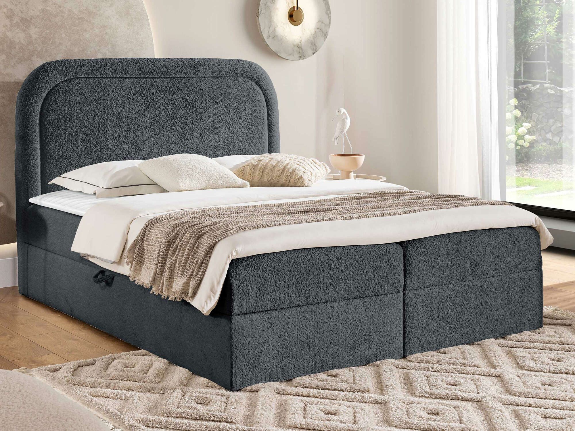 Continental bed Color (Coral 80)