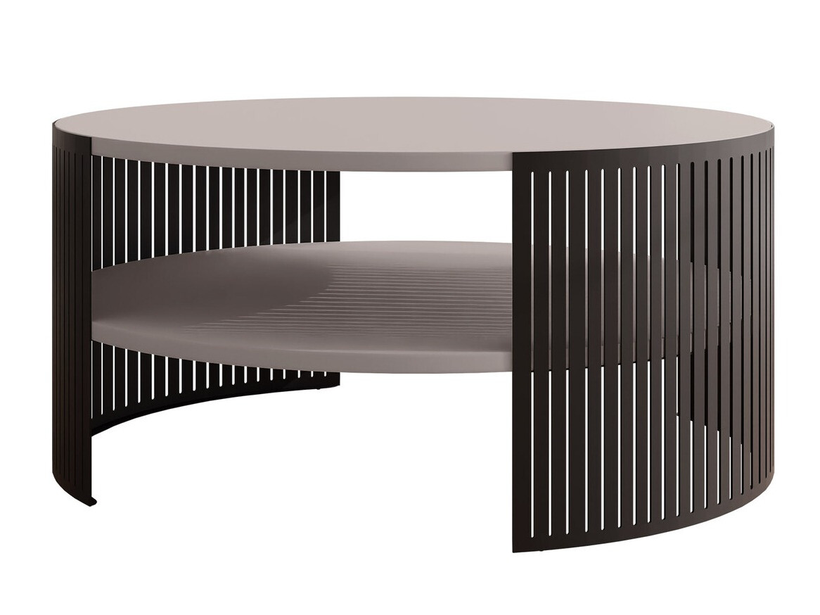 Coffee table Evanola 100 (Black + Cashmere)