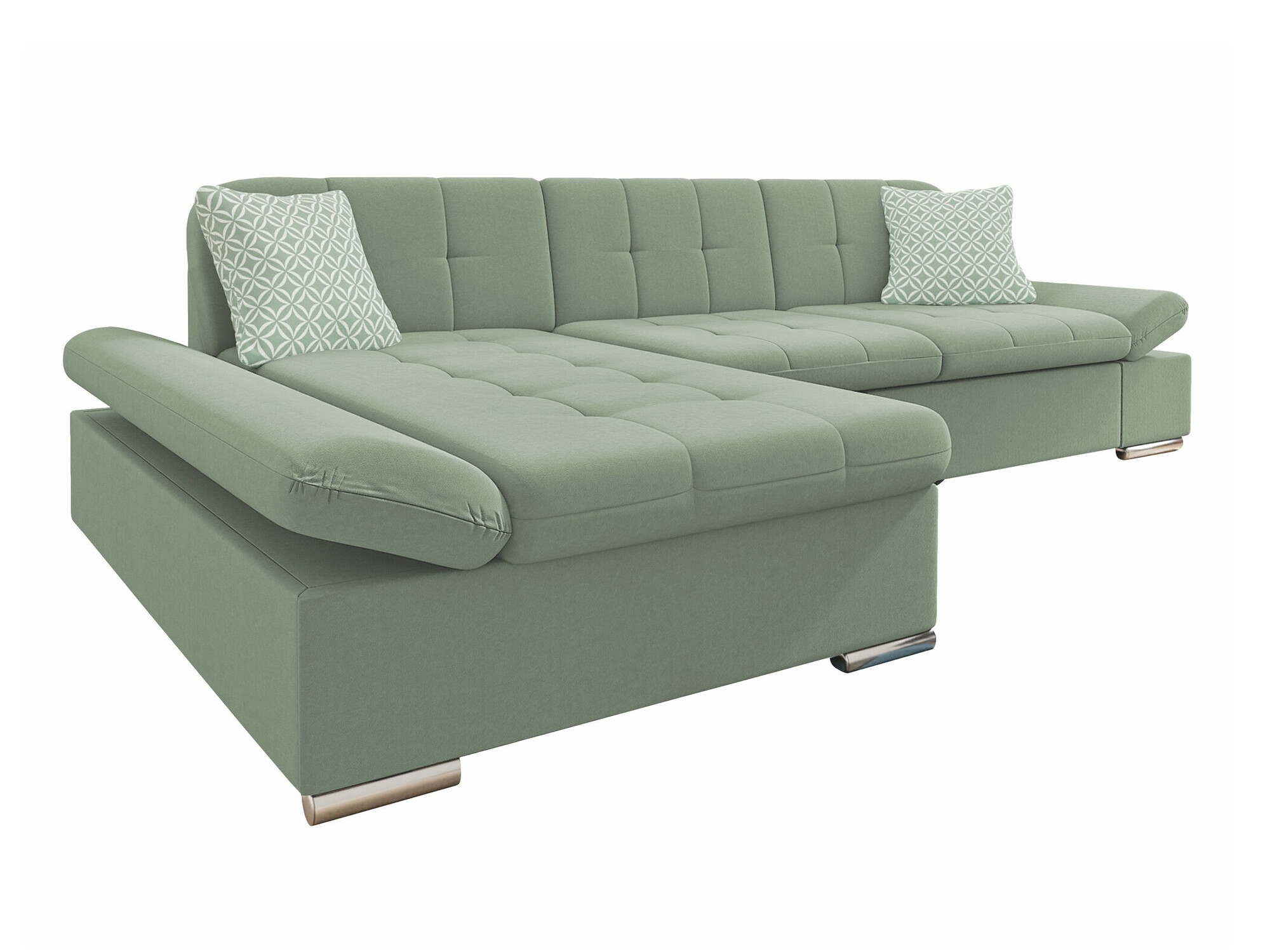 Corner sofa Comfivo Sanitas I (Uttario Velvet 2954 + Evo 29)