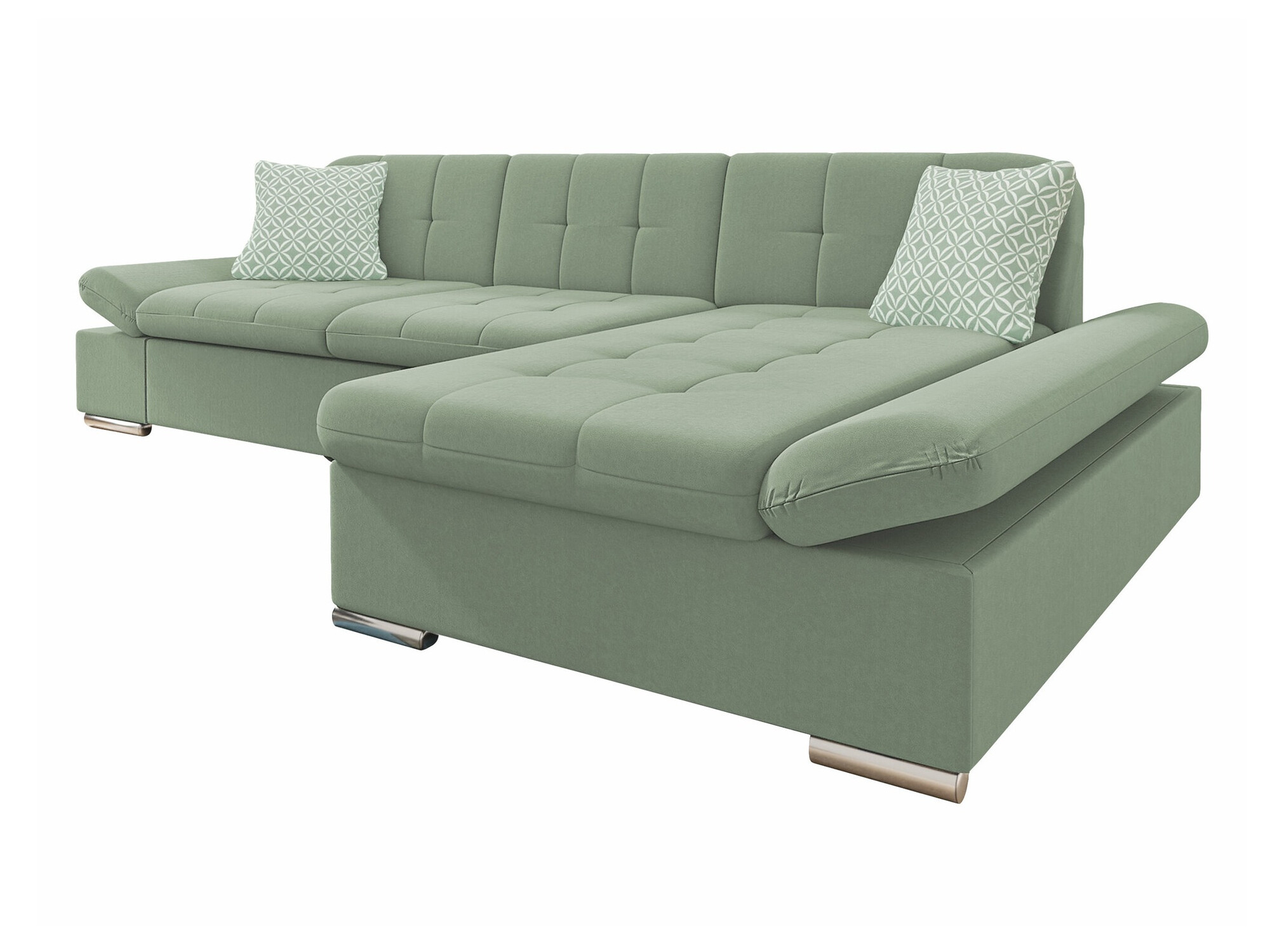 Corner sofa Comfivo Sanitas I (Uttario Velvet 2954 + Evo 29)
