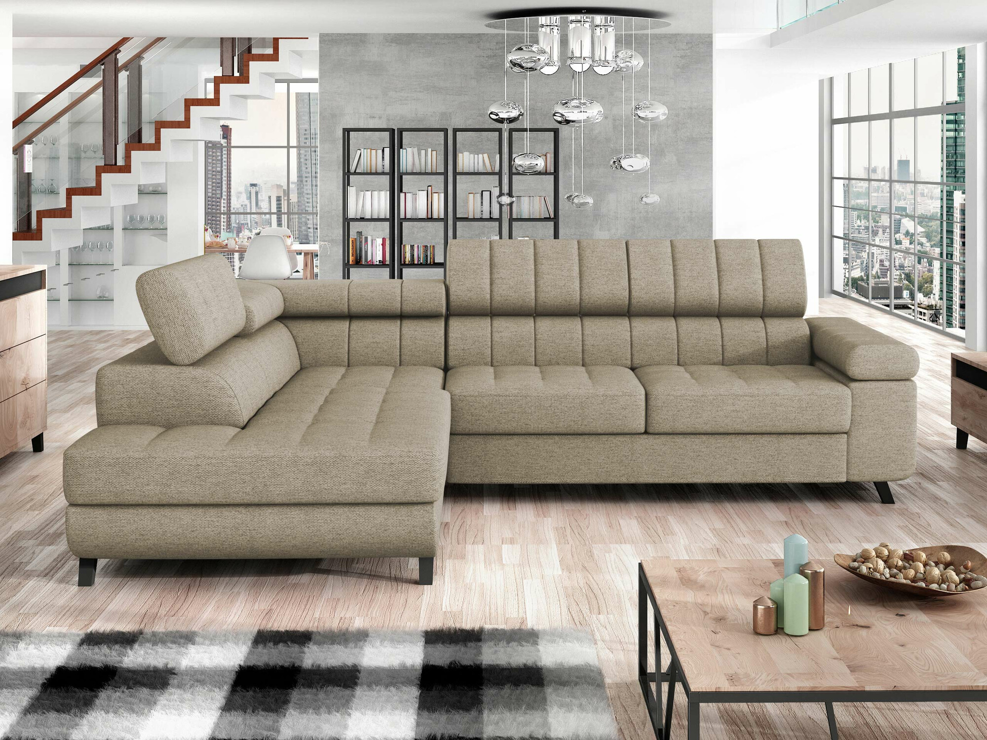 Corner sofa Comfivo Agnus (Matana 17)