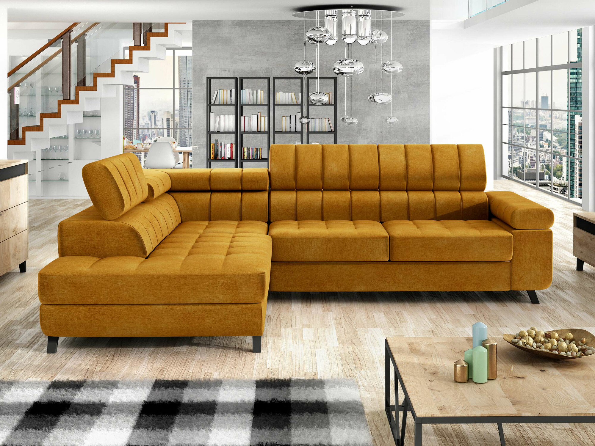 Corner sofa Comfivo Agnus (Wave 05)