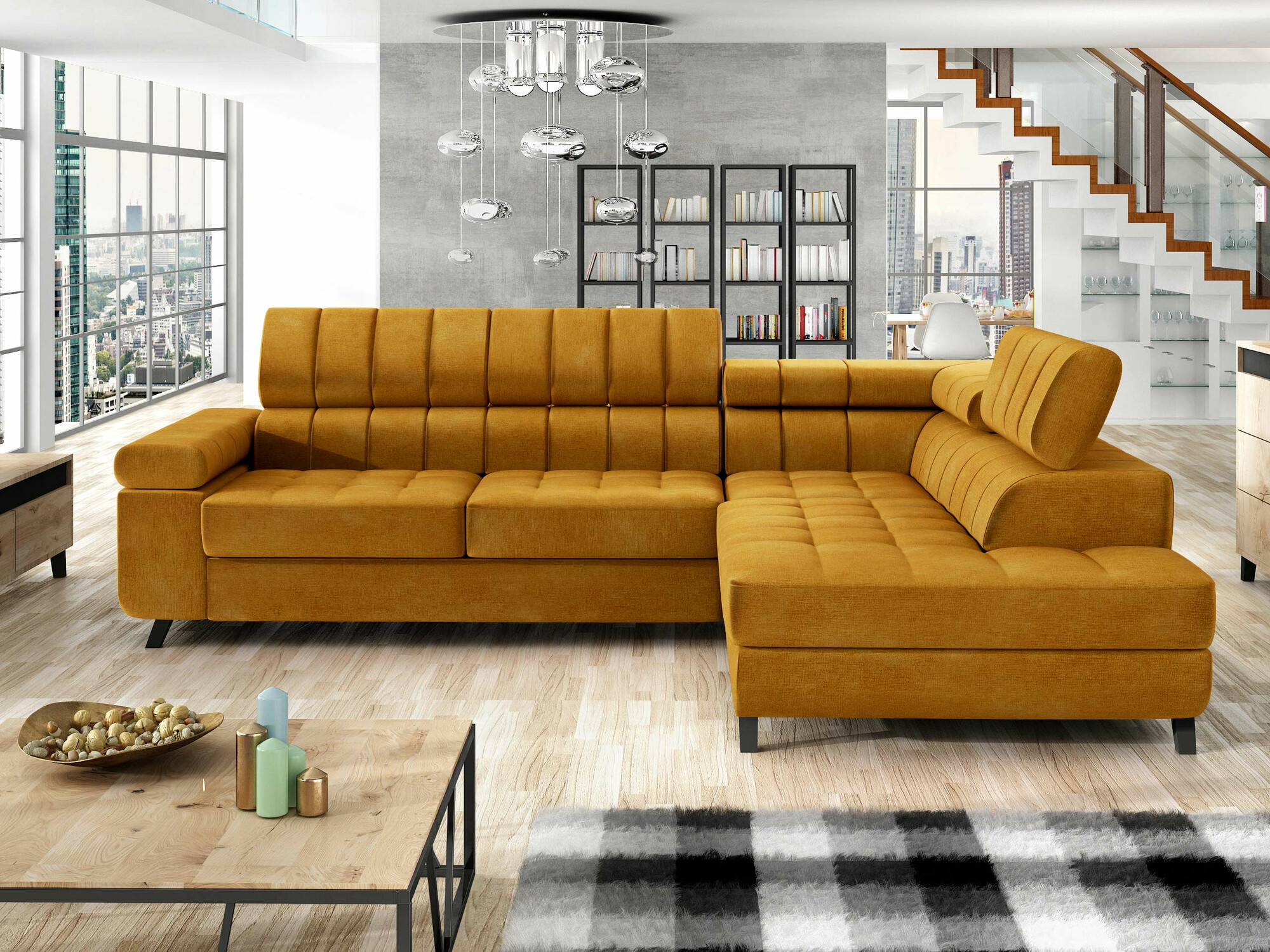 Corner sofa Comfivo Agnus (Wave 05)