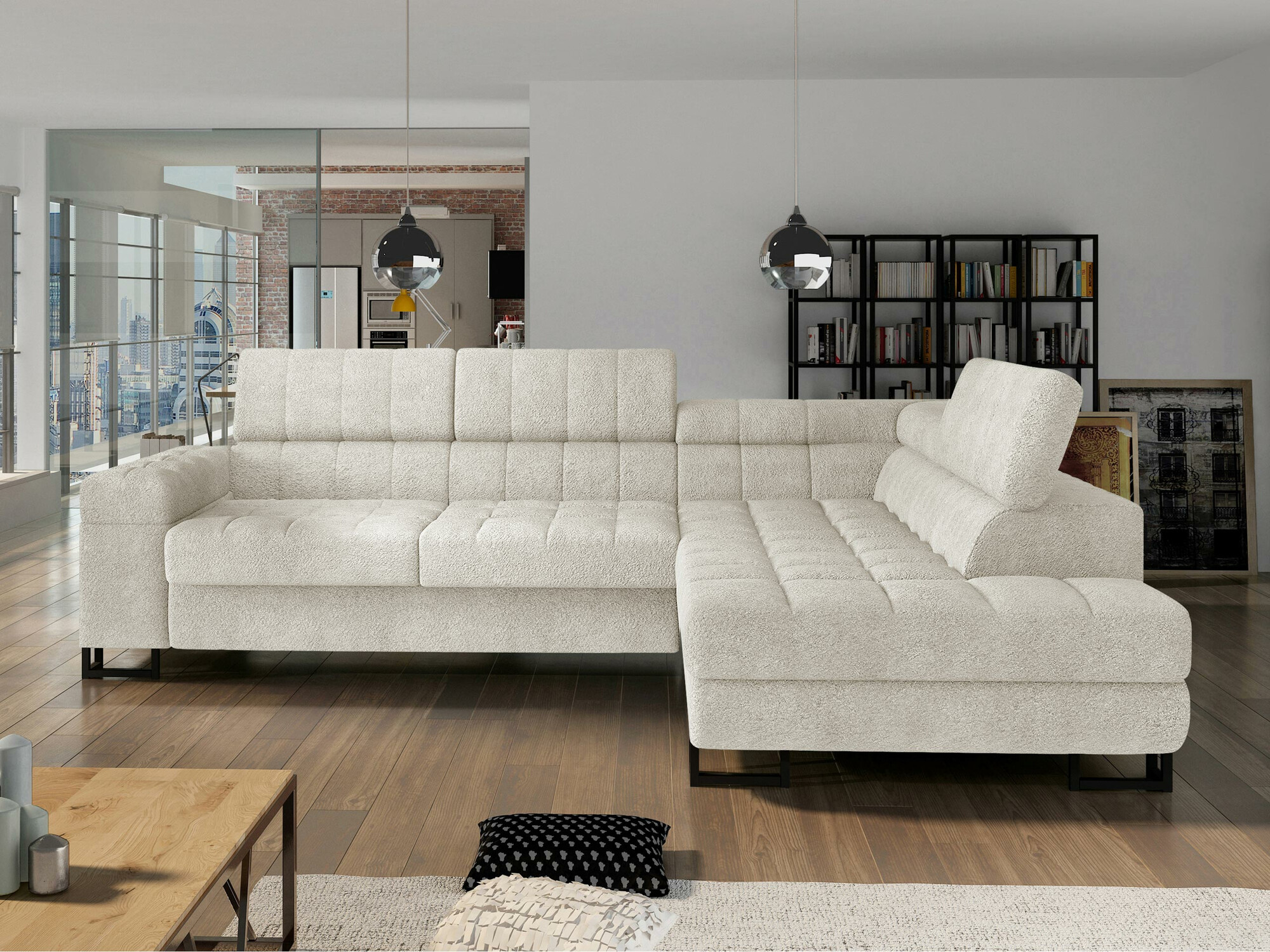 Corner sofa Comfivo Anima (Coral 65)