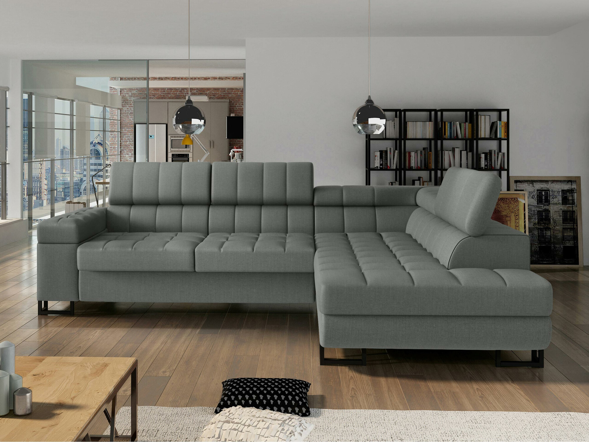 Corner sofa Comfivo Anima (Magic Velvet 2217)