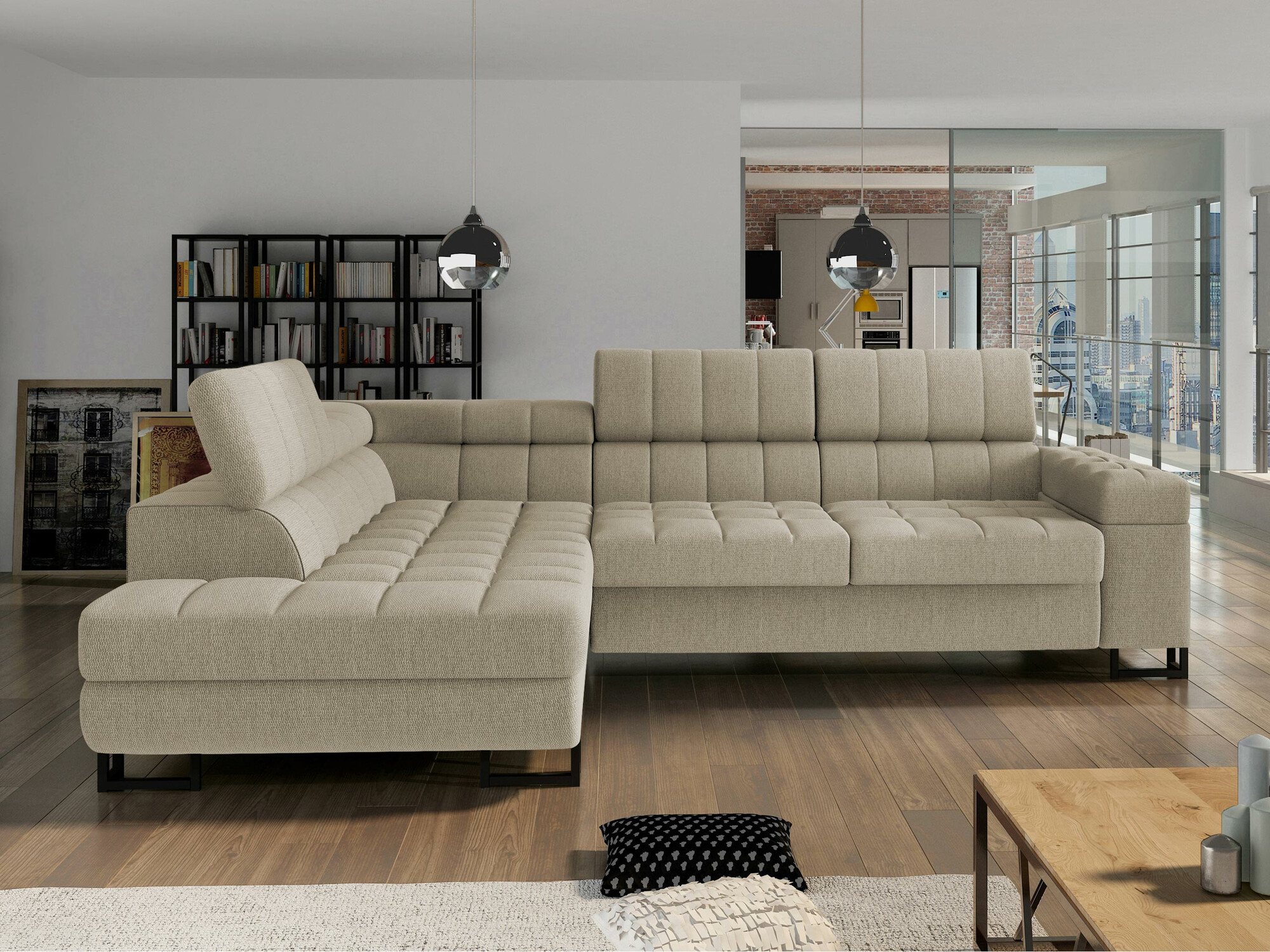 Corner sofa Comfivo Anima (Matana 17)