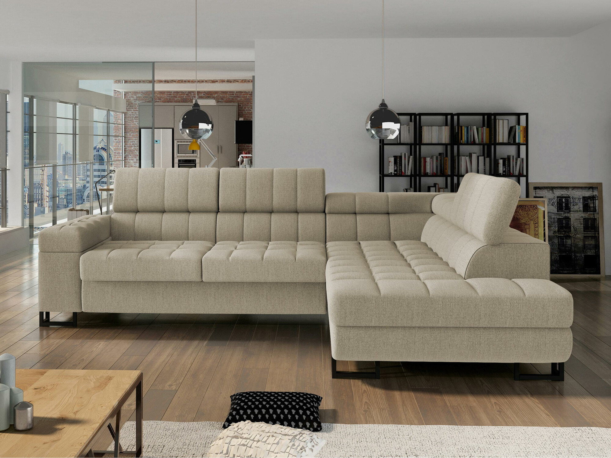 Corner sofa Comfivo Anima (Matana 17)