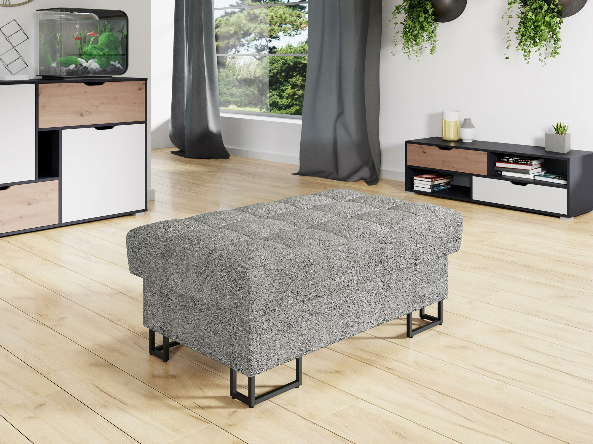 Upholstered bench Comfivo 237 (Coral 75)