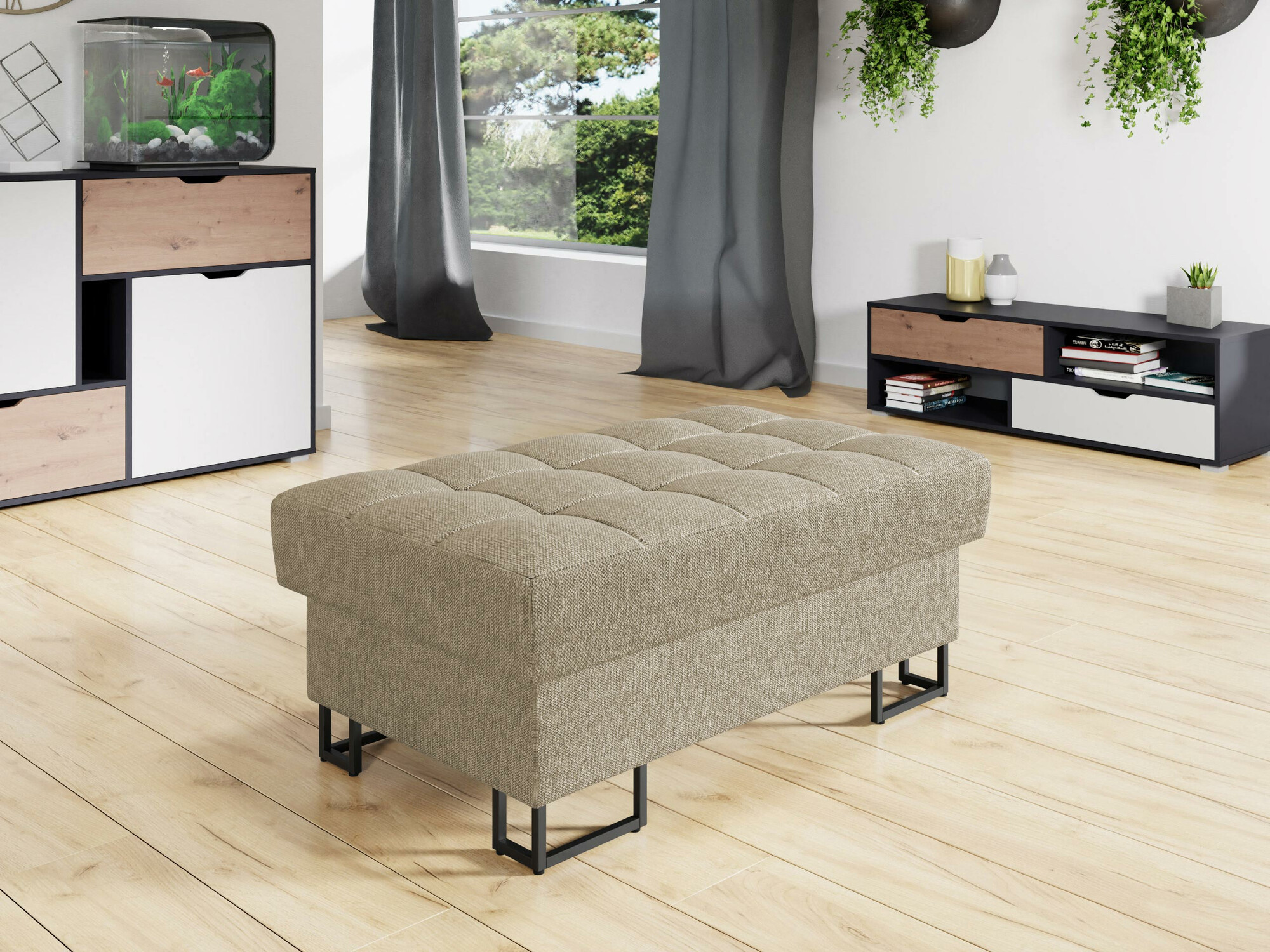 Upholstered bench Comfivo Anima (Matana 17)